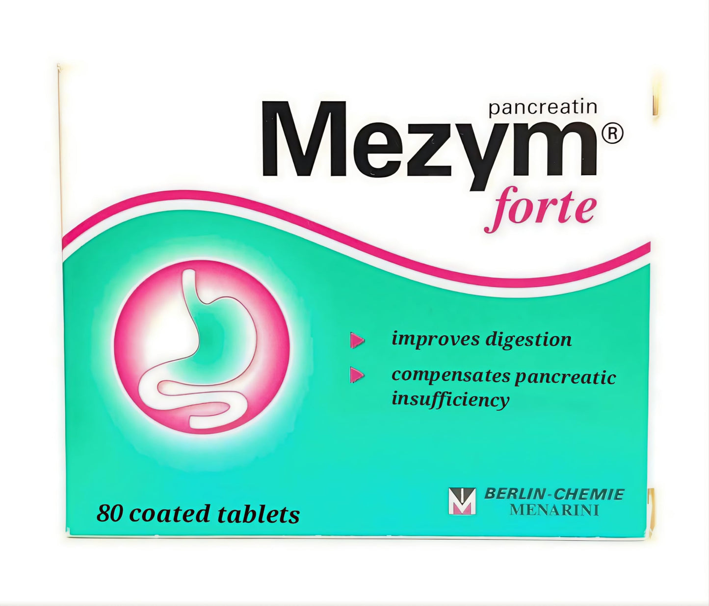 LOCUS REGIT ACTUM 3500 Forte Pancreatin Enzymes 80 Tablets