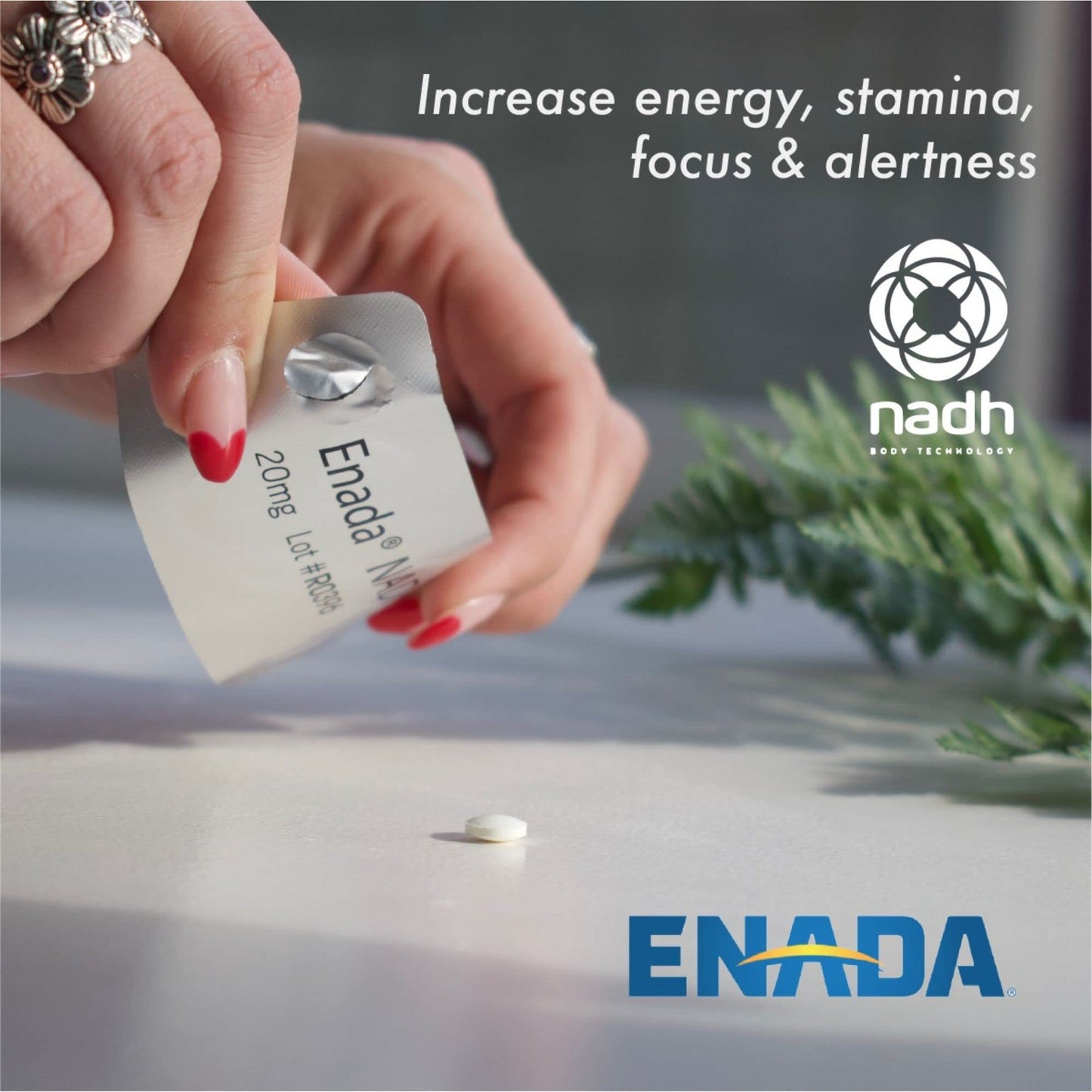 ENADA NADH Supplement Lozenges 30 Lozenges