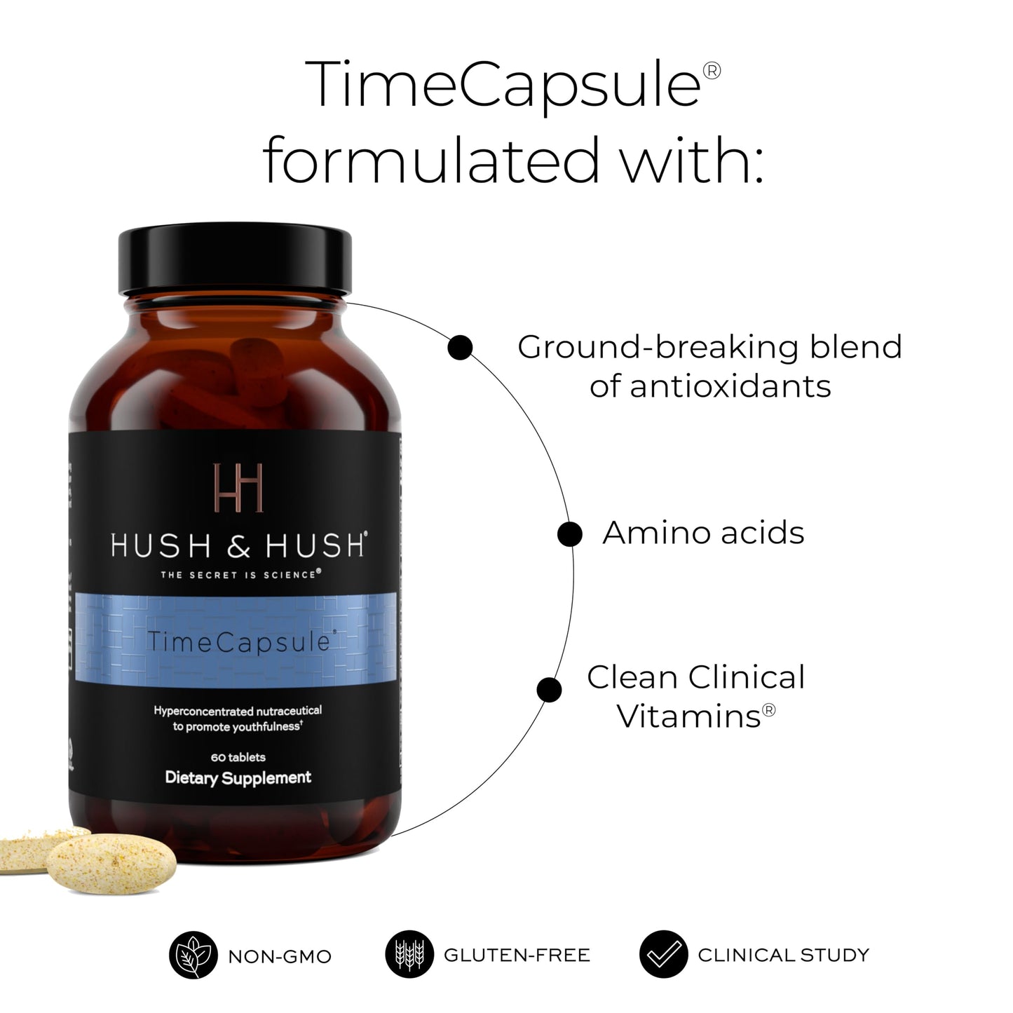 Hush & Hush Beauty Multivitamin for Women Capsule, 1 Count