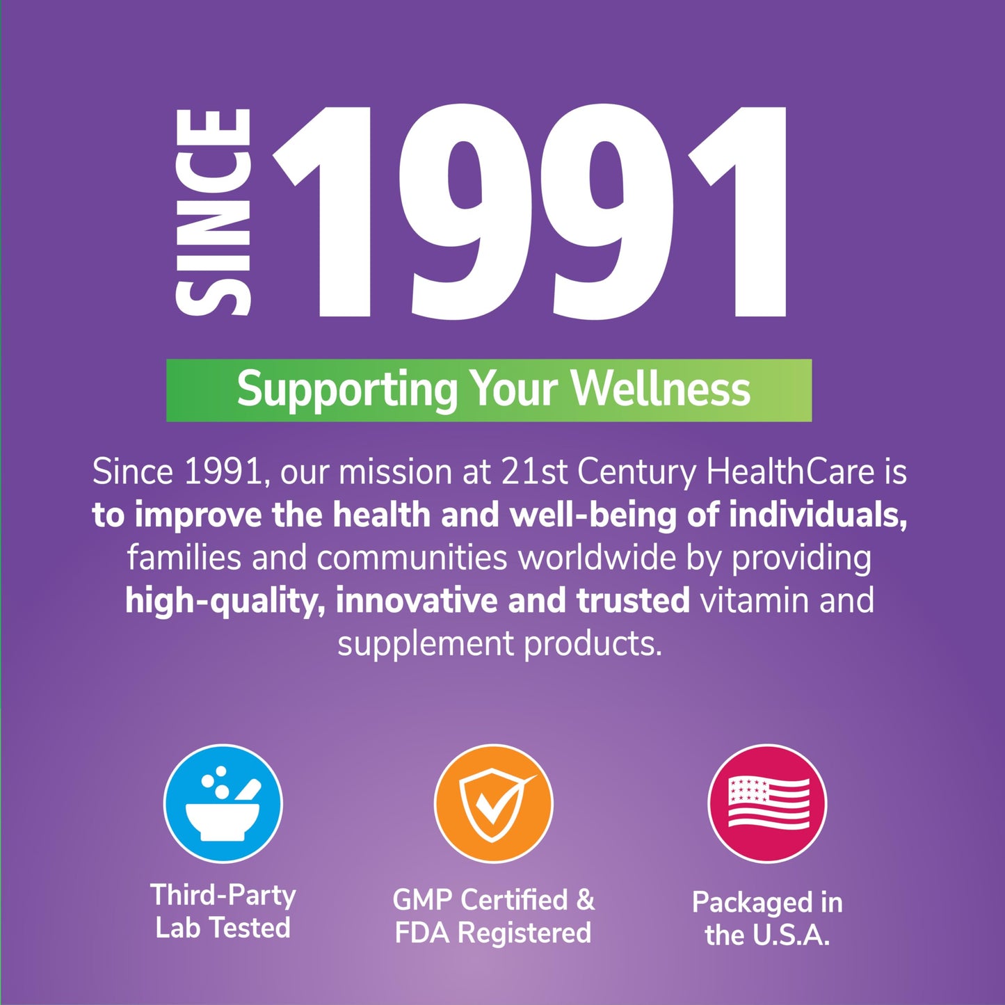 21st Century VitaJoy Fiber Gummies 90 Count