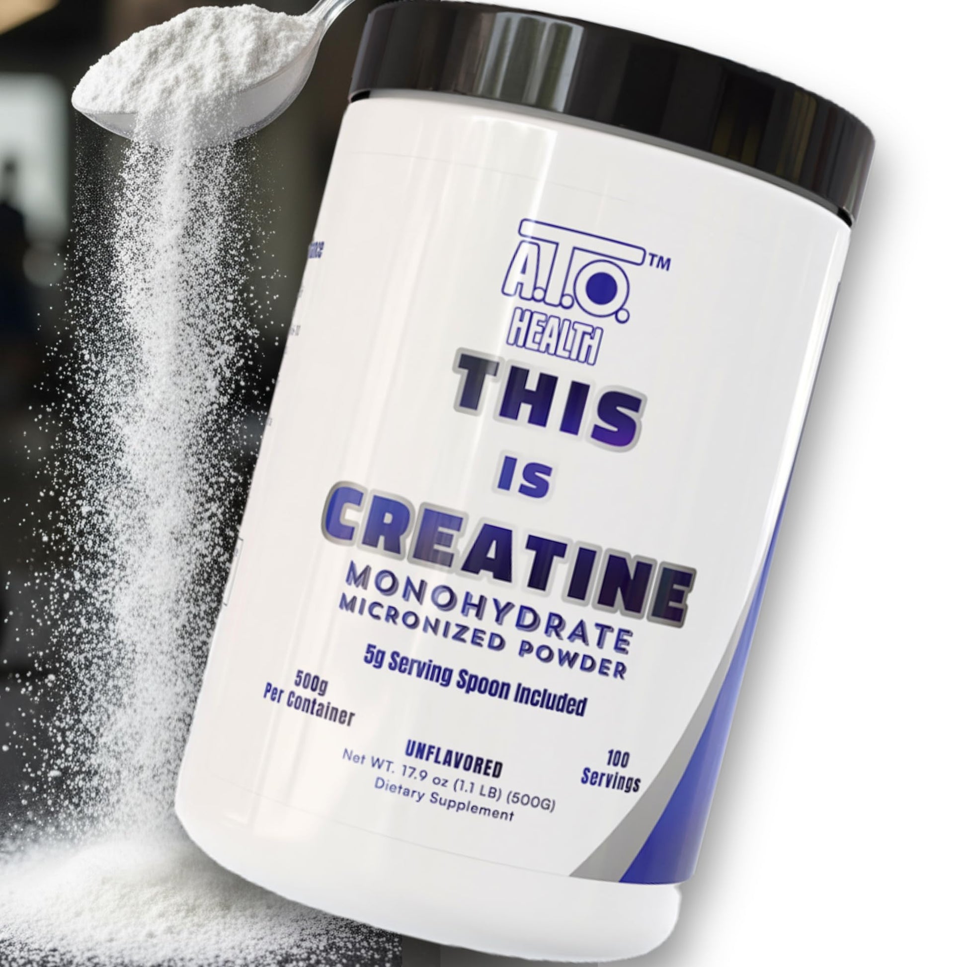 A.T.O. Health Creatine Monohydrate Powder 18
