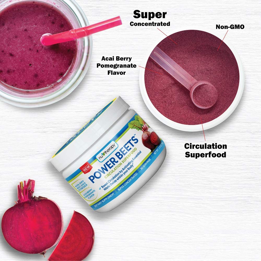 Healthy Delights Nu-Therapy Power Beets Powder 165 Servings
