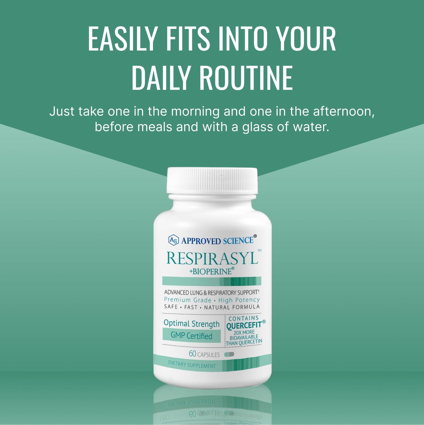 Approved Science Respirasyl - Lung and Respiratory Support, 60 Capsules