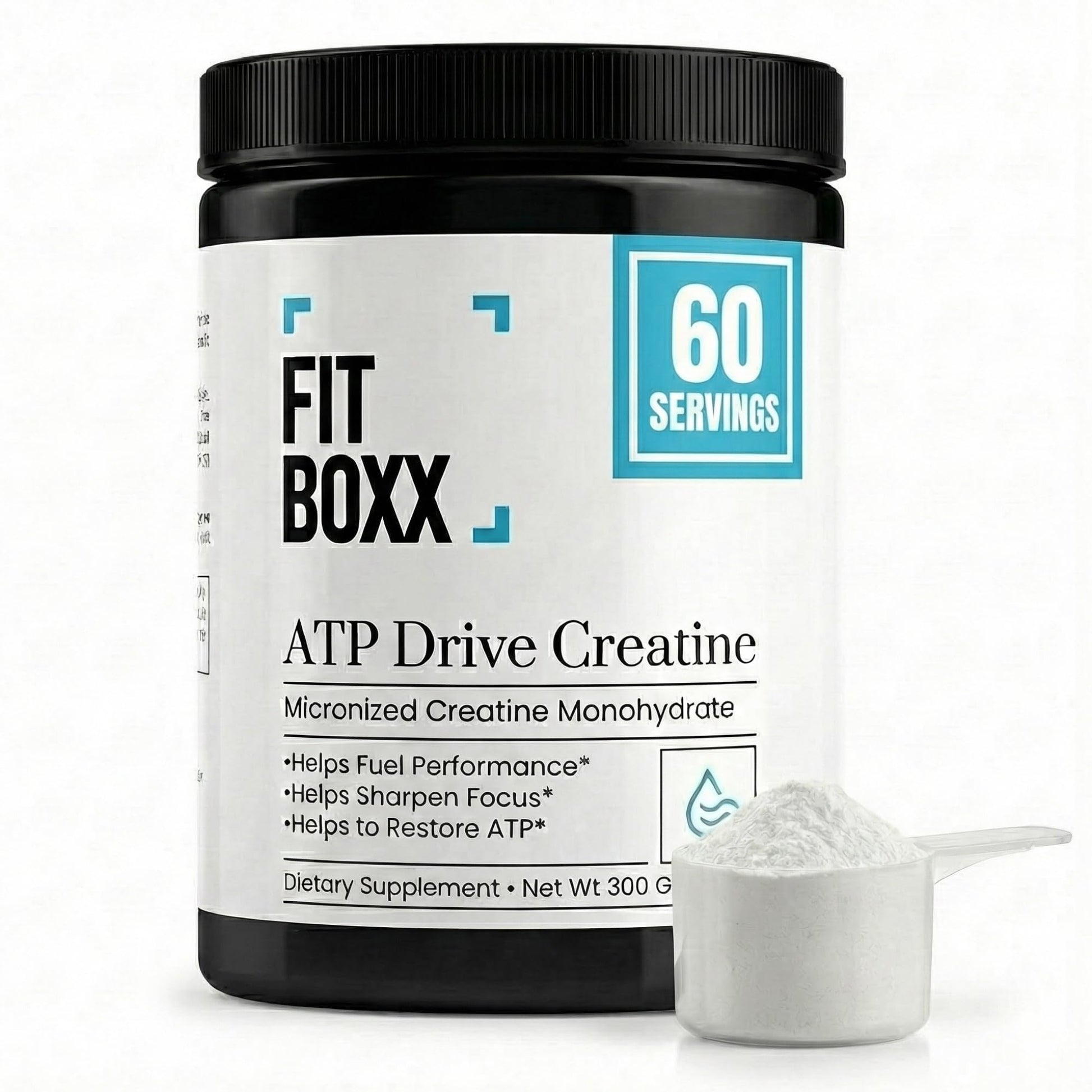 Fit Boxx ATPDrive Creatine Monohydrate Powder 10.58 Ounce