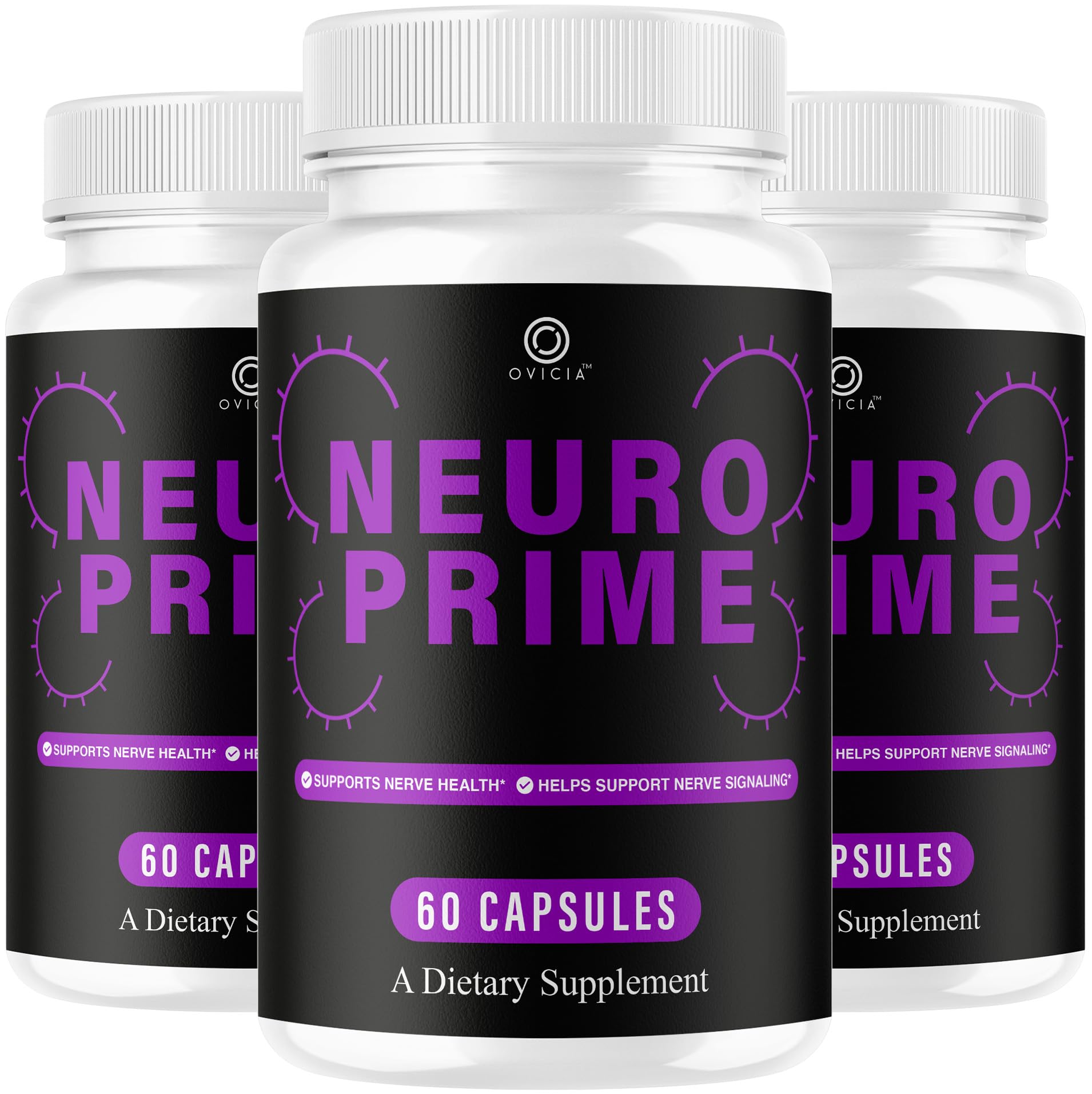 OVICIA Neuro Prime Advanced Formula Capsules 180 Capsules