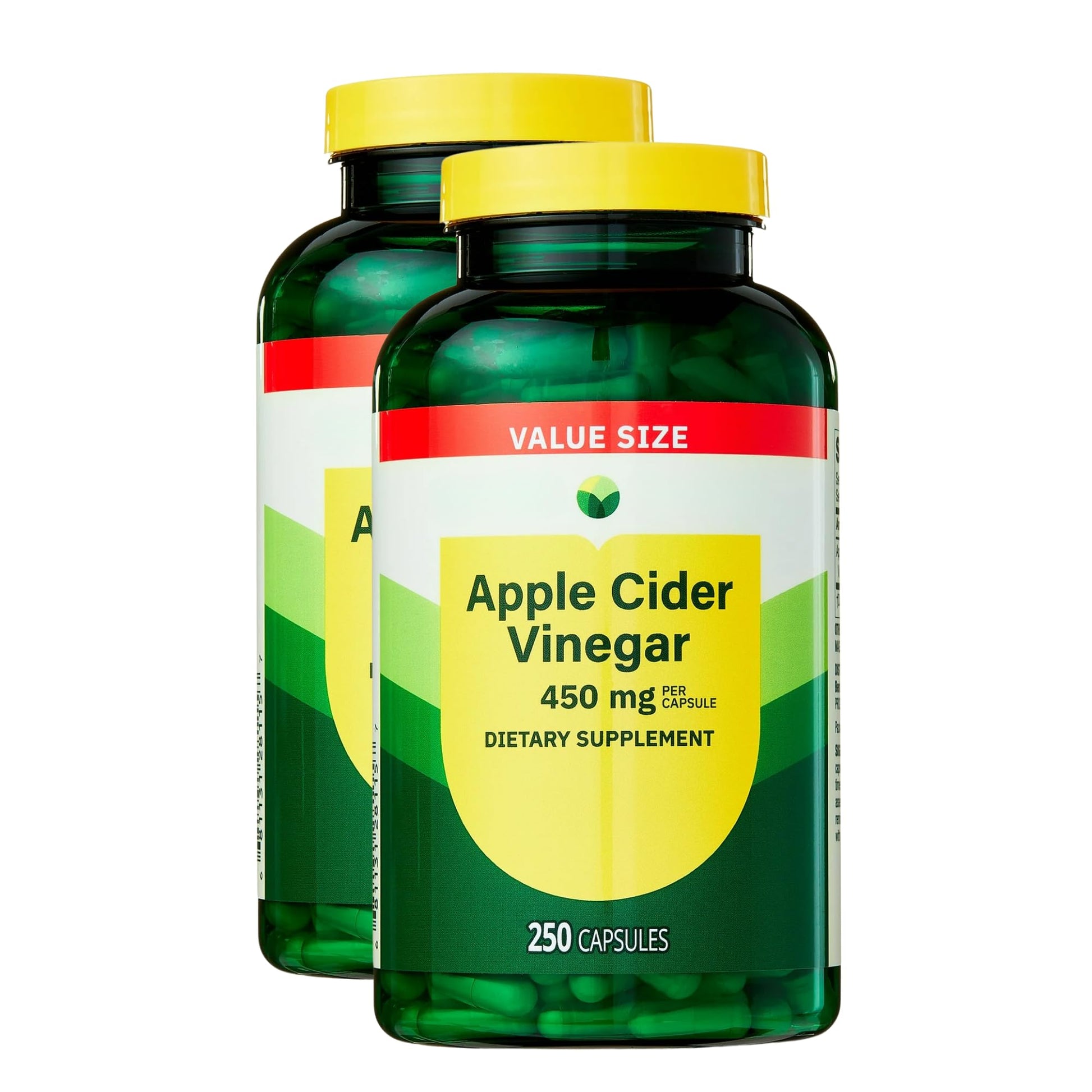 KP+ Apple Cider Vinegar 450 mg Capsules, 500 Count
