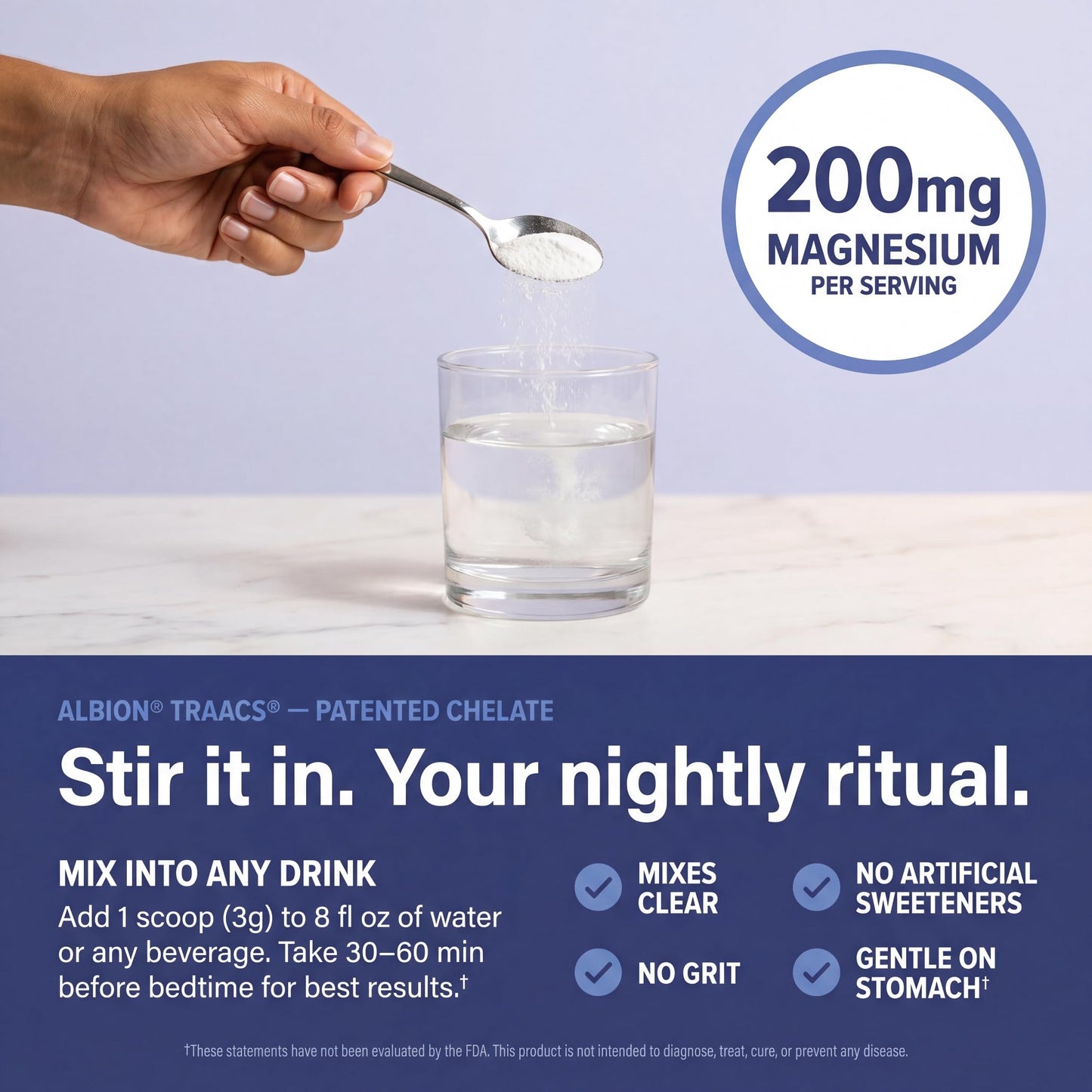 Nutraform Magnesium Bisglycinate Chelate Powder, 6.3 Ounce