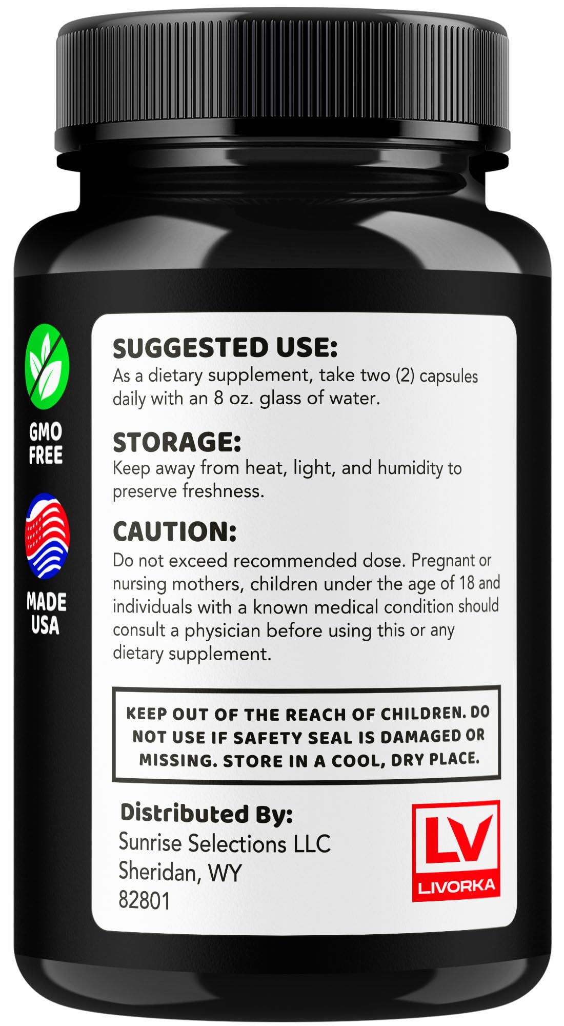 LIVORKA Blood Commander Capsules 60 Count