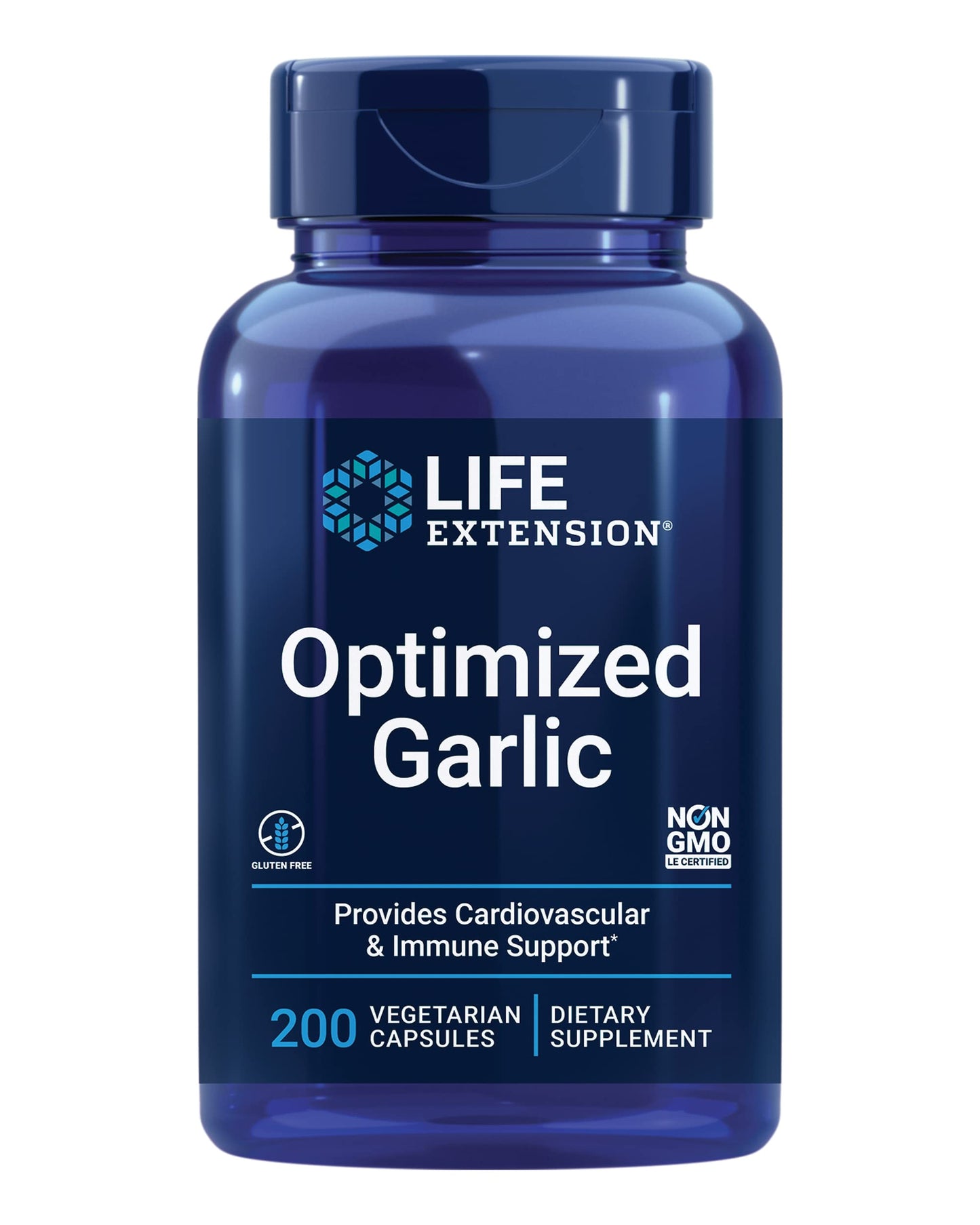 Life Extension Optimized Garlic, 200 Capsules