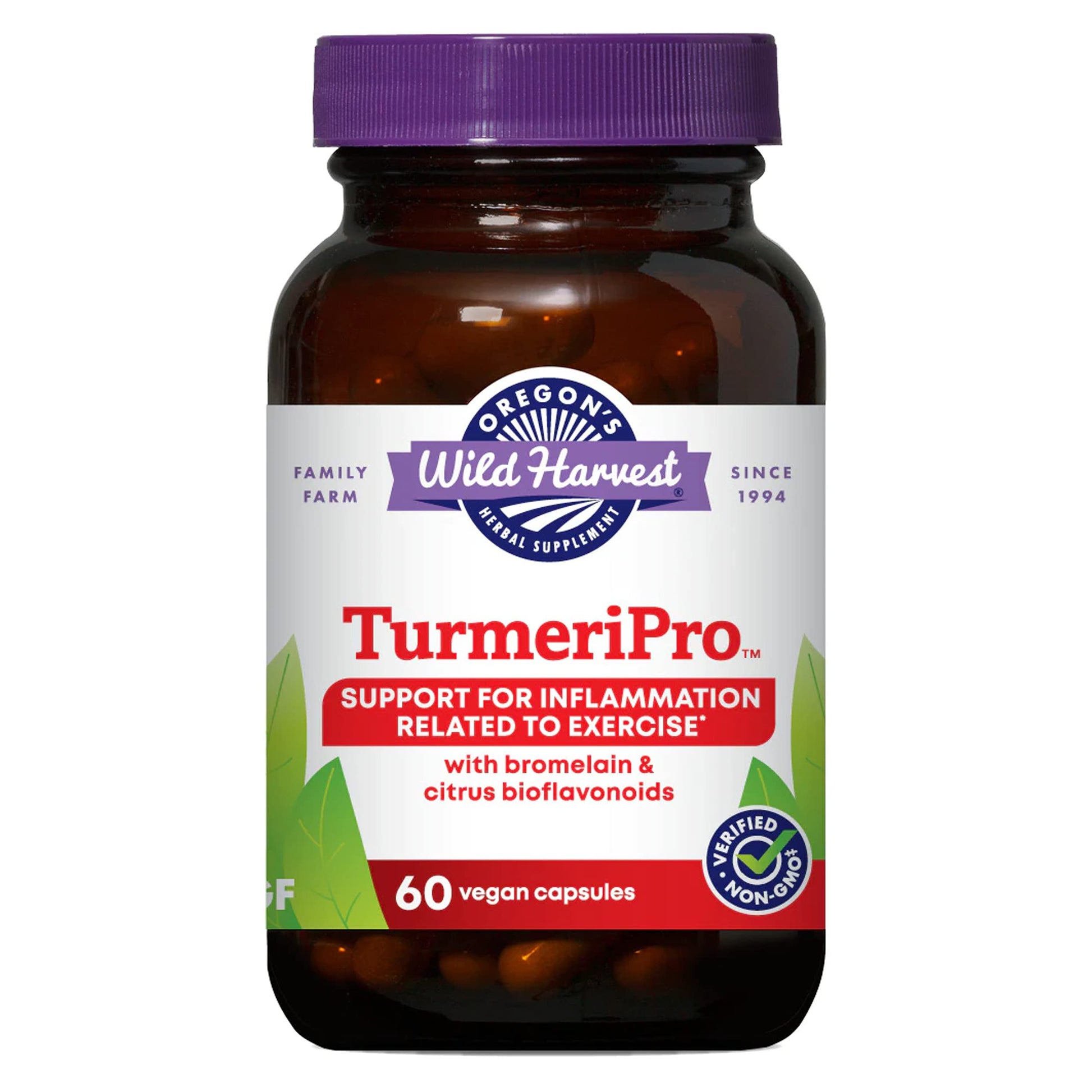 Oregon's Wild Harvest TurmeriPro 60 Count Capsules