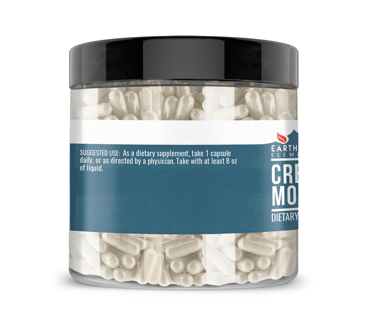 Earthborn Elements Creatine Monohydrate Capsules 200 Count