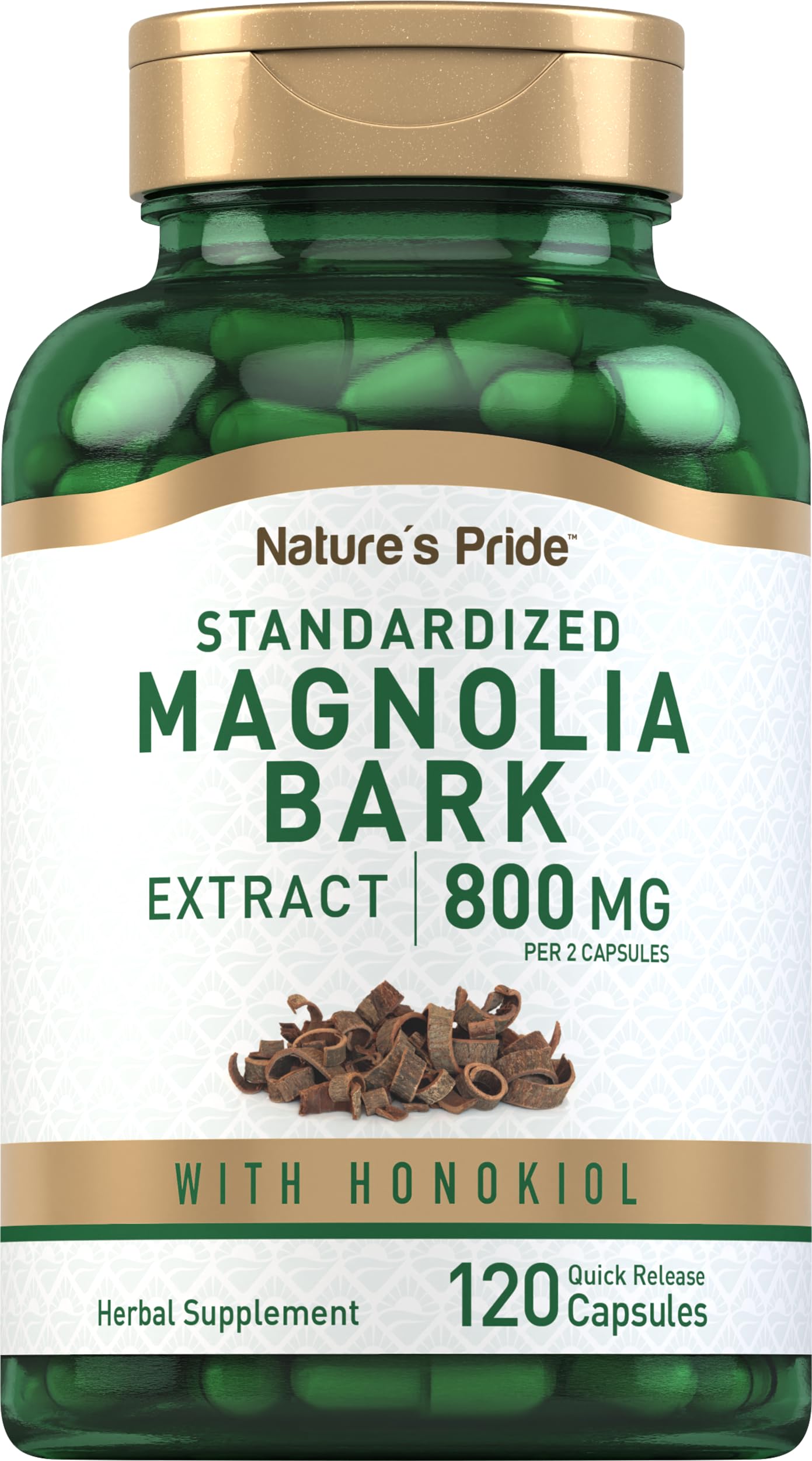 Piping Rock Magnolia Bark Extract 800mg 120 Capsules