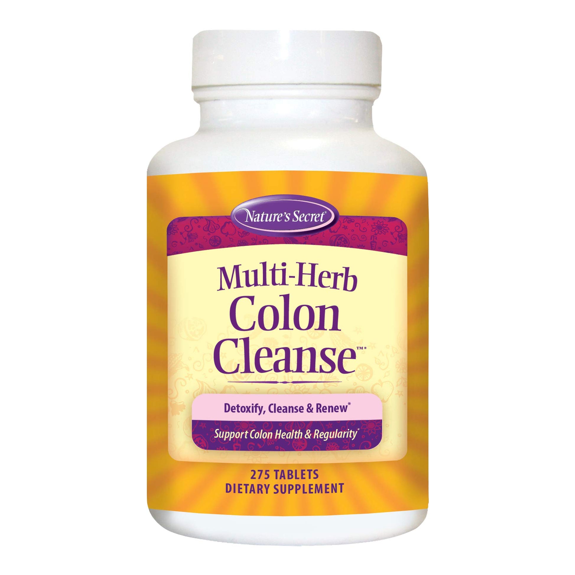 Nature's Secret Multi-Herb Colon Cleanse Tablets 275