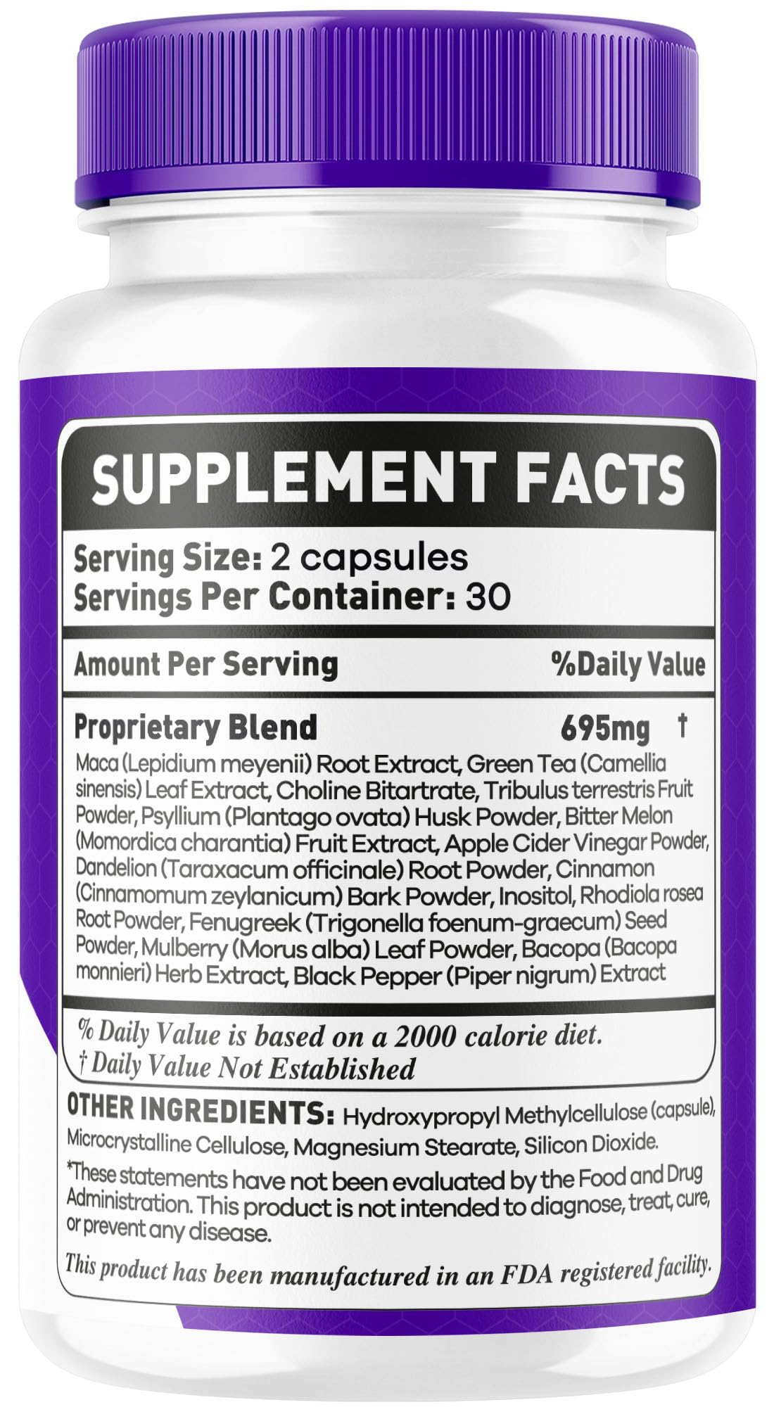 OVICIA Meta Burn Pro Capsules 120 Capsules