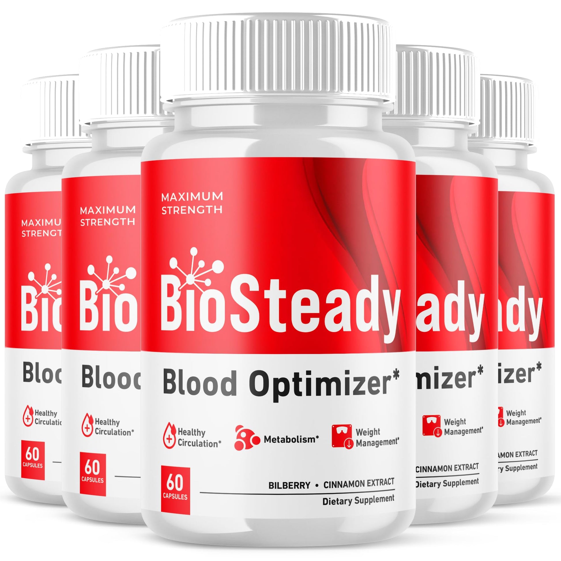 Flex University Biosteady Blood Optimizer Capsule 300 Capsules