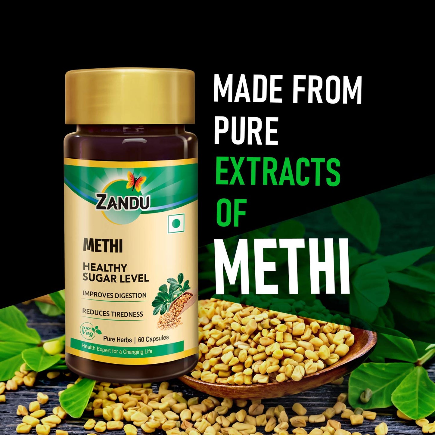 Zandu Methi Capsules 60 Capsules