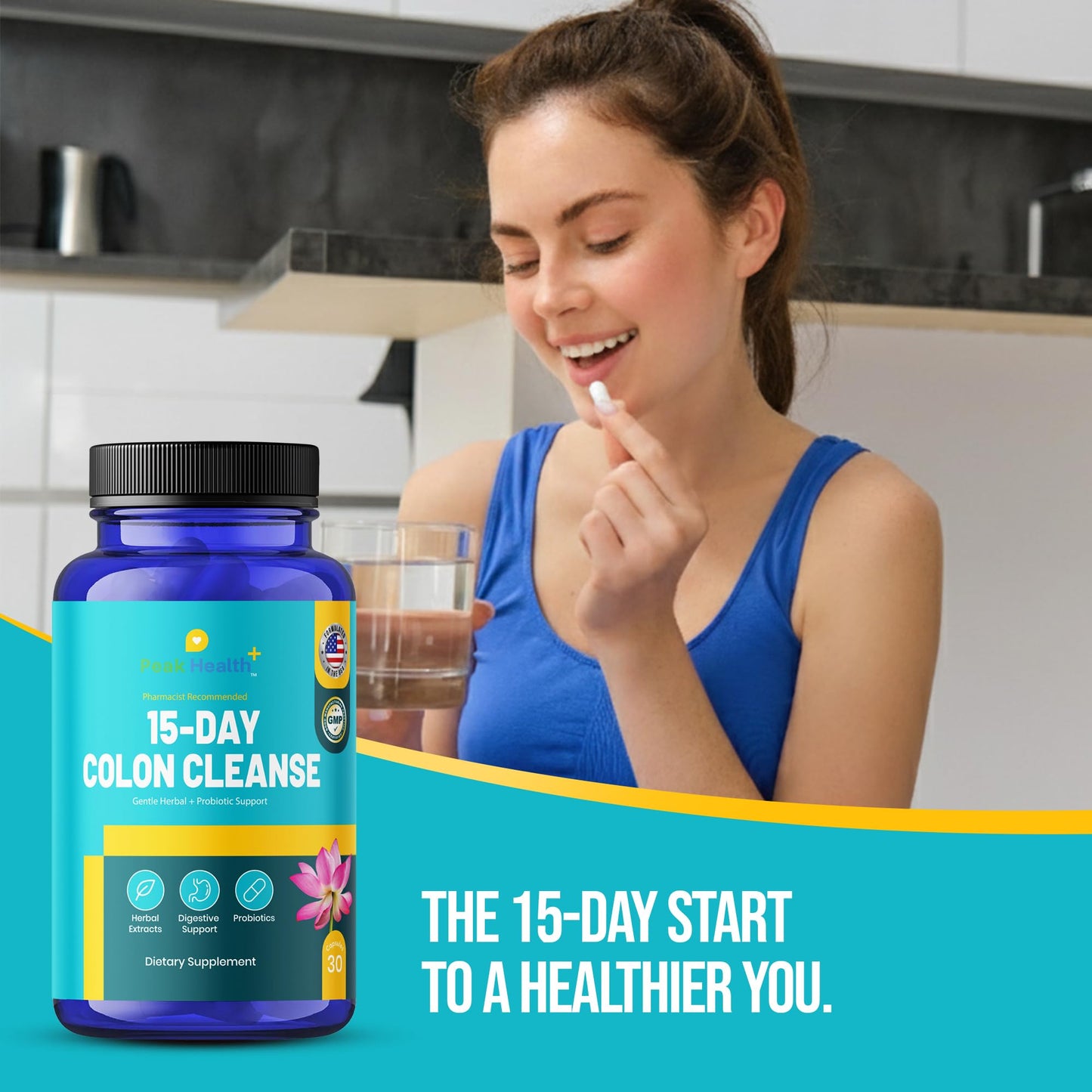 Peak Health Gentle Gut Cleanse Capsule 30 Capsules