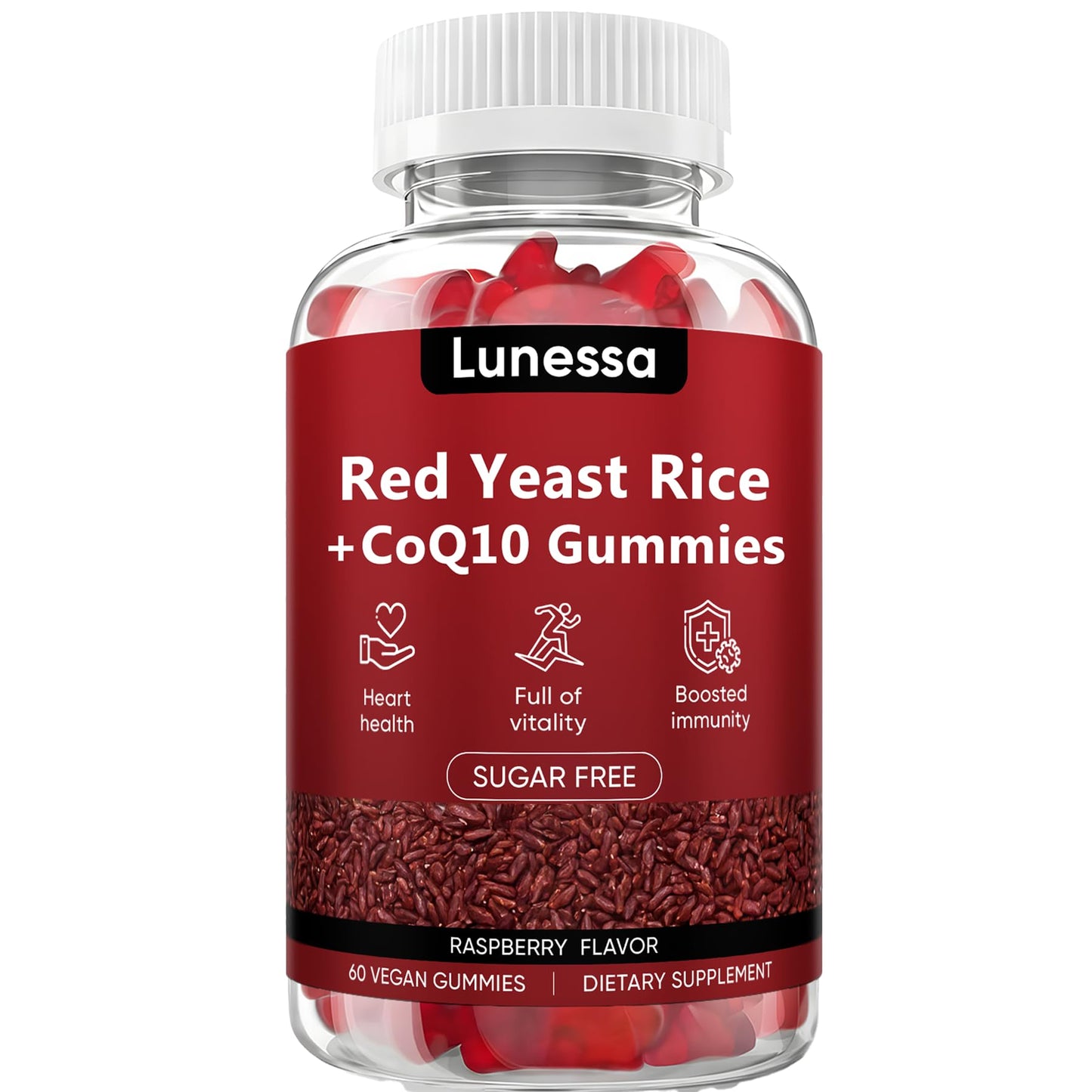 Peehss Red Yeast Rice with CoQ10 Capsule, 1 Capsule