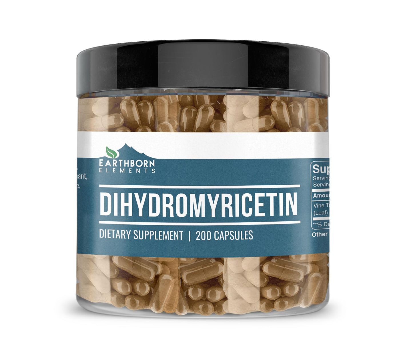 Earthborn Elements DHM Dihydromyricetin Capsules, 200