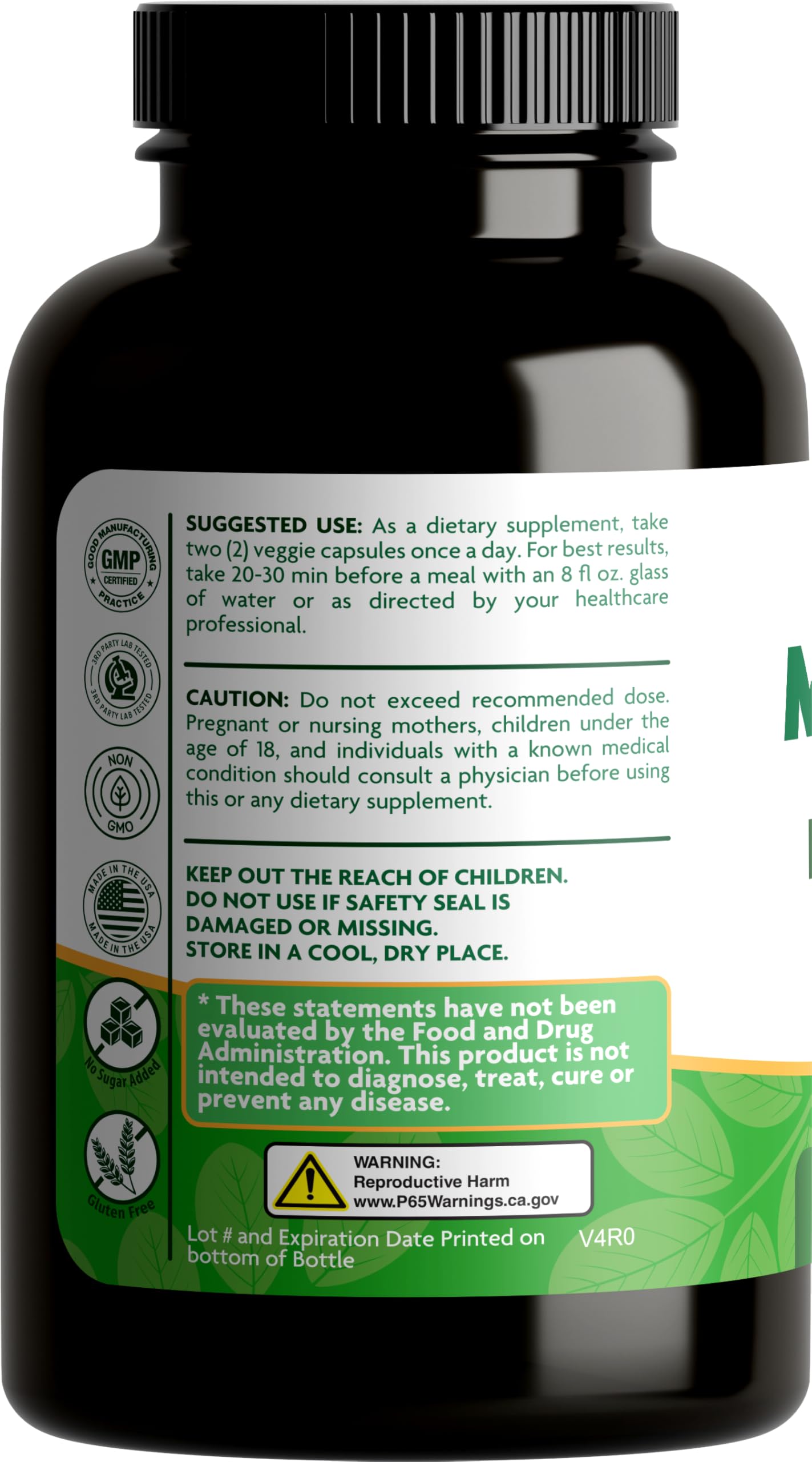 Transfer Point Moringa Oleifera Capsules 60 Veggie Capsules