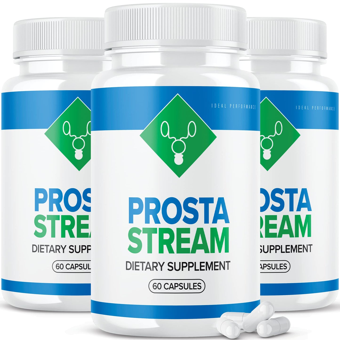 IDEAL PERFORMANCE Prosta Stream Prostate Supplement Capsules 180