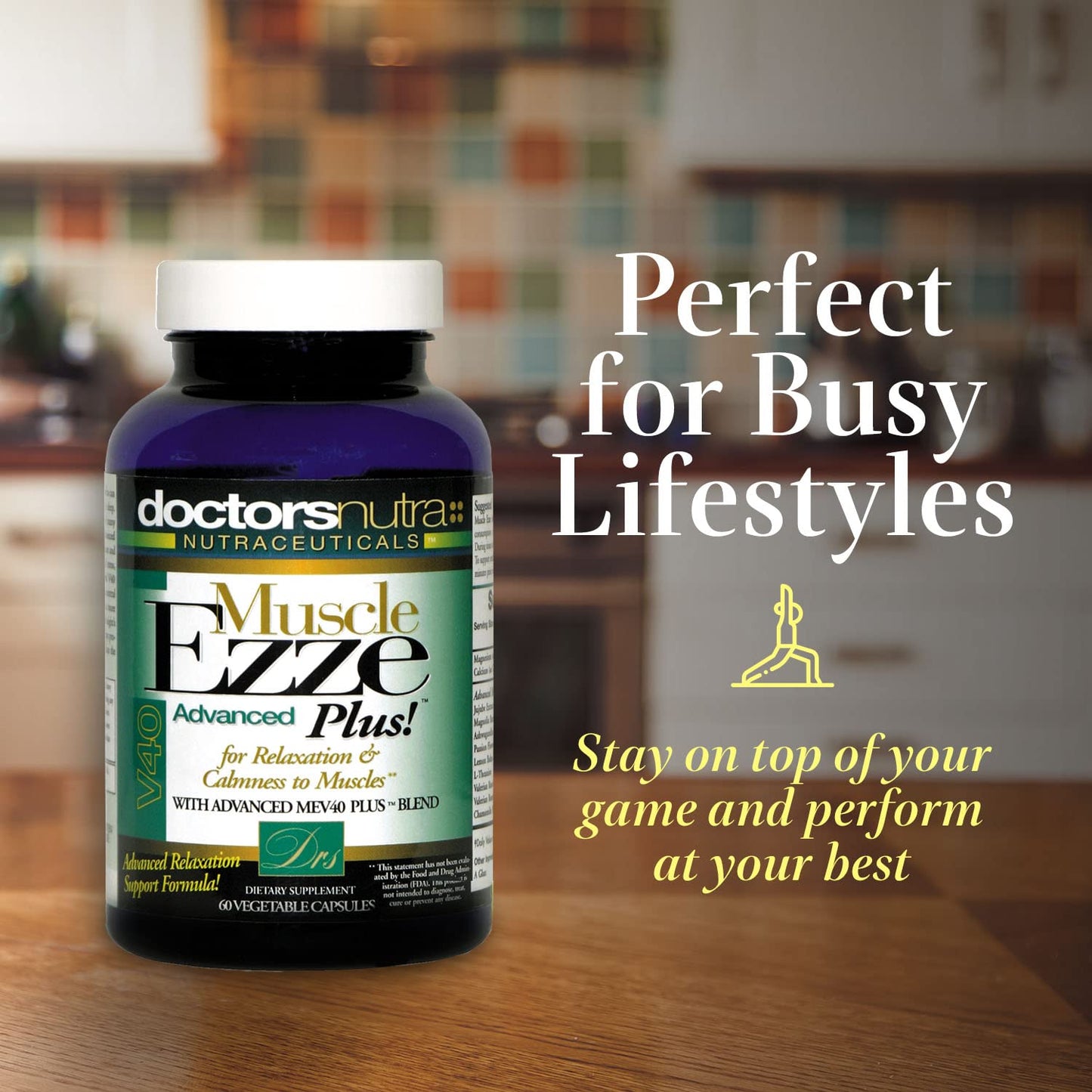 Doctors Nutra Nutraceuticals Muscle Ezze Plus 120 Veg. Capsules
