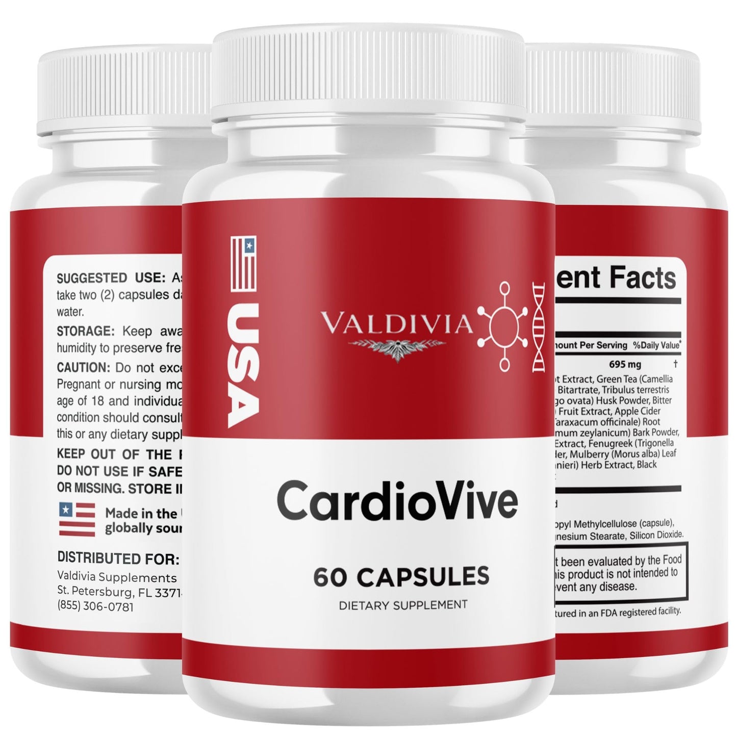 Valdivia CardioVive Capsules 120 Capsules