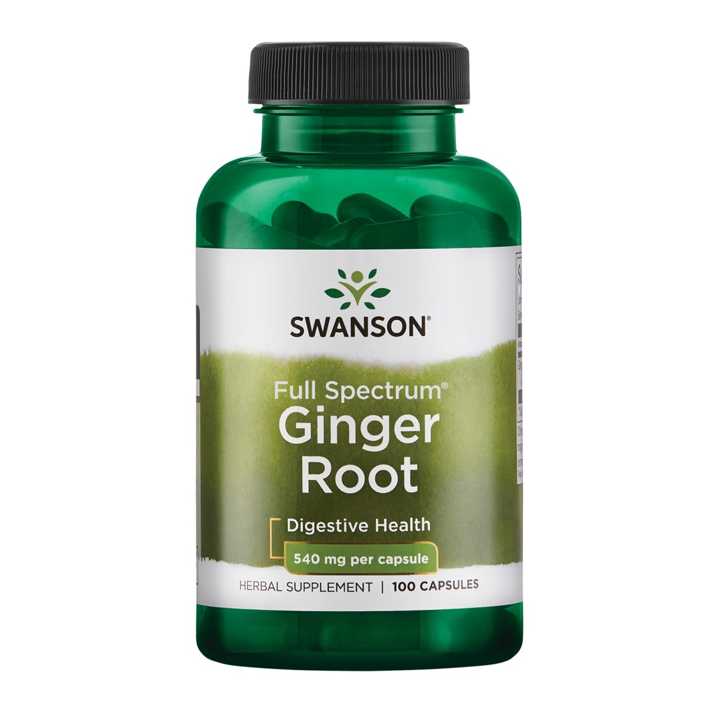 Swanson Premium Brand Ginger Root 540 Milligrams Capsules 100