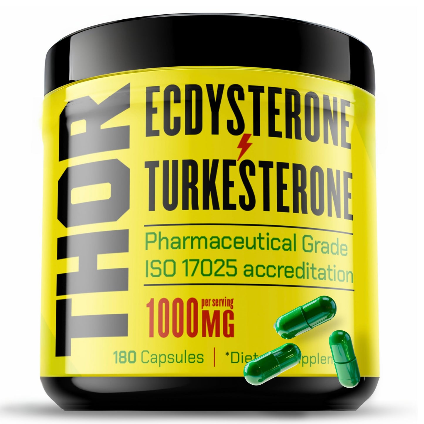 Flight Armour Turkesterone + Ecdysterone Anabolic Supplement Capsule 180 Count