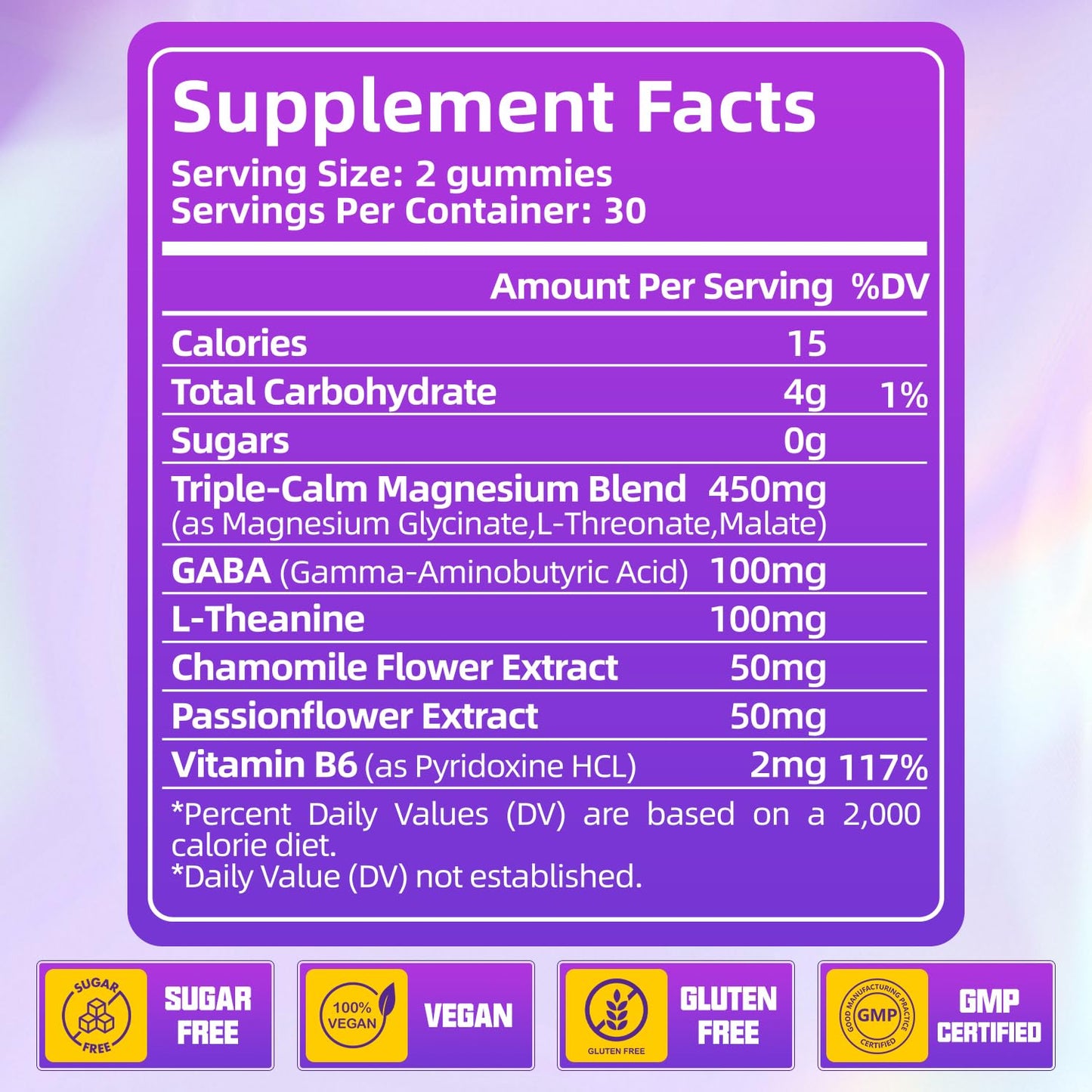 Loiomay Magnesium Glycinate Gummies, 120 Gummies (2 Pack)