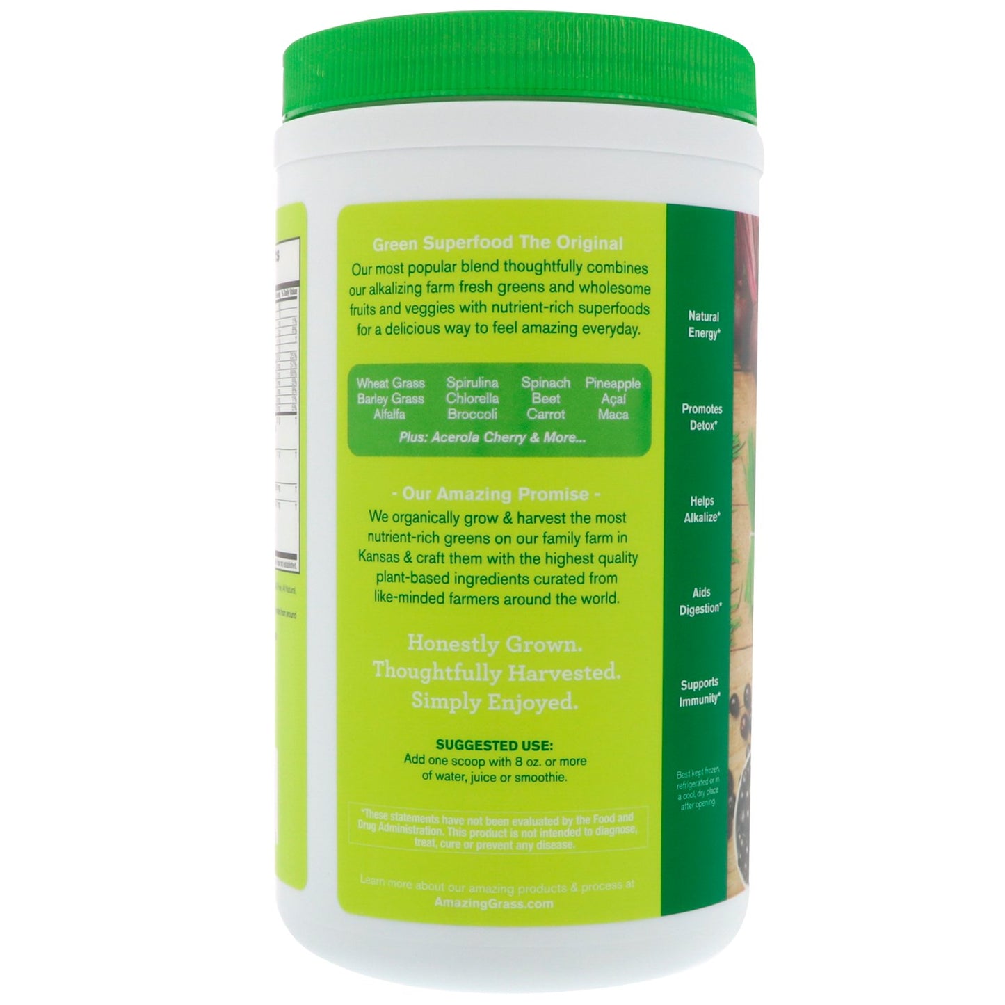 Amazing Grass Green SuperFood Original Powder 17 Ounce