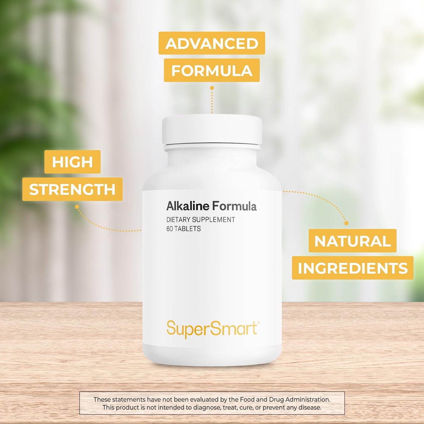 Supersmart Alkaline Formula Supplement (Advanced Formula) 60 Capsules