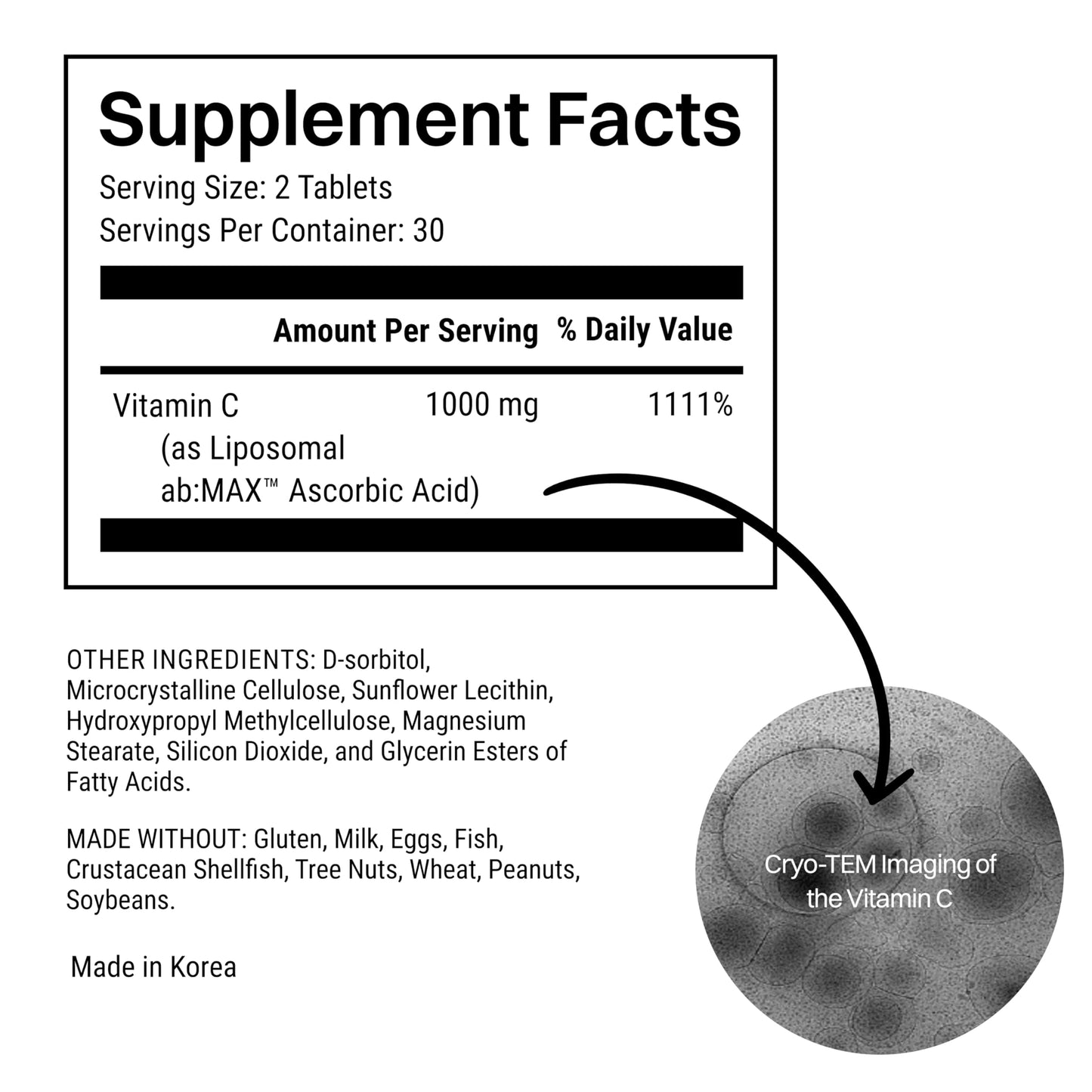 Haroutine Liposomal Vitamin C 1000mg – High Absorption Immune & Antioxidant Support – 60 Tablets