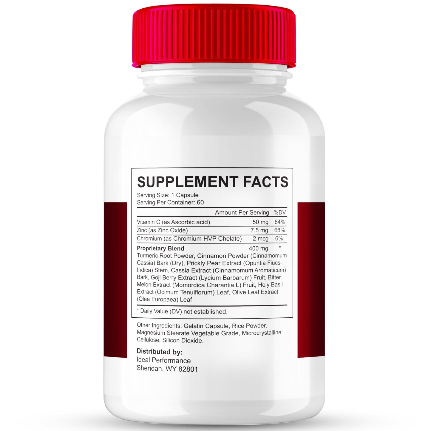 IDEAL PERFORMANCE Glucozone Capsules, 60 Count