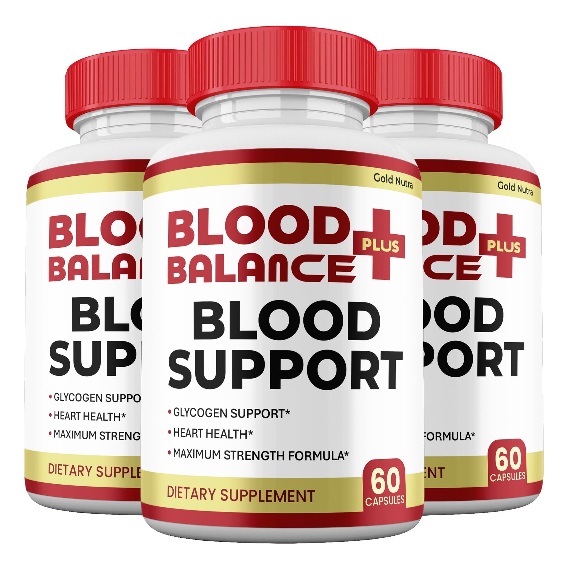 Gold Nutra BloodBalance Plus Capsules 3 Pack