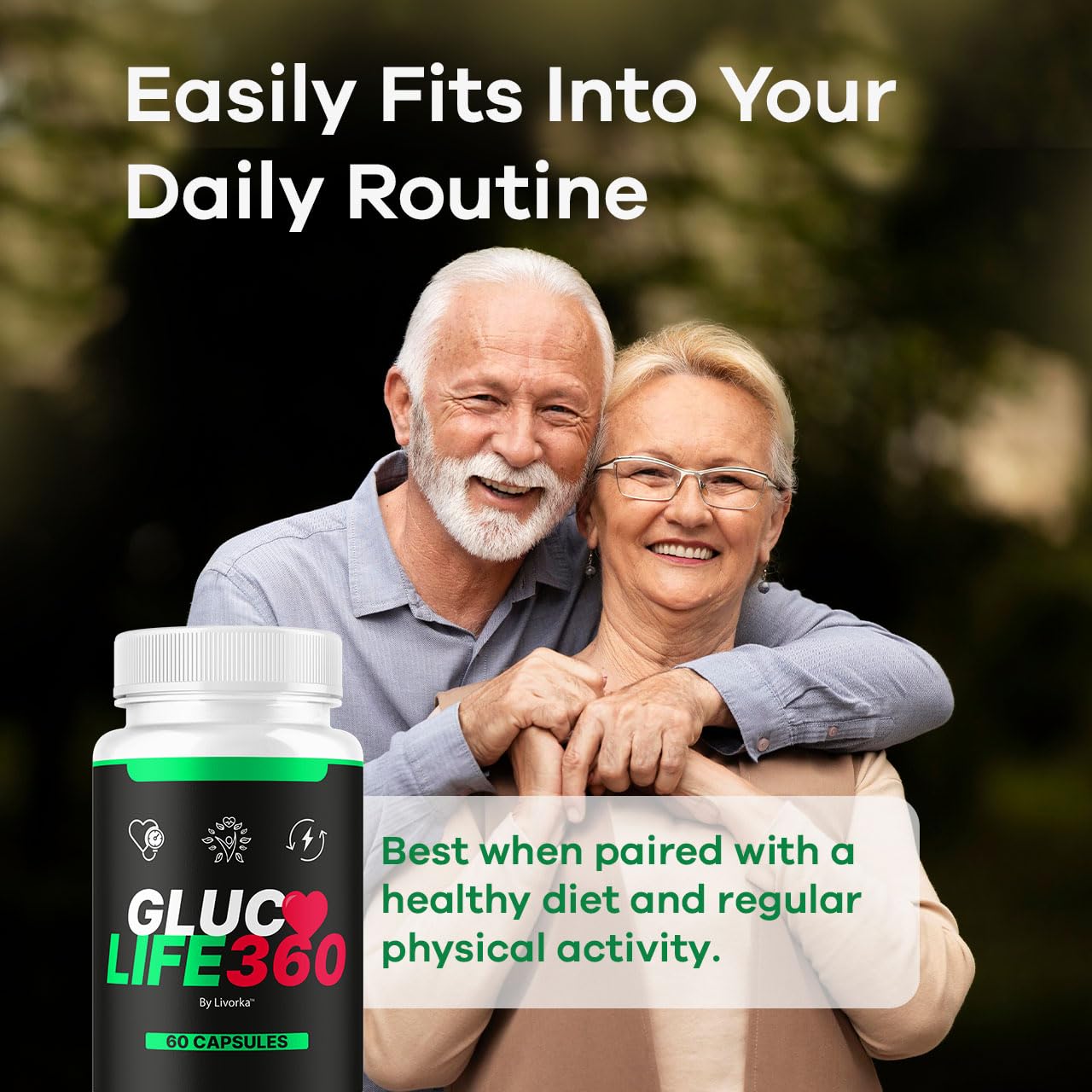 LIVORKA GlucoLife 360 Capsules 300