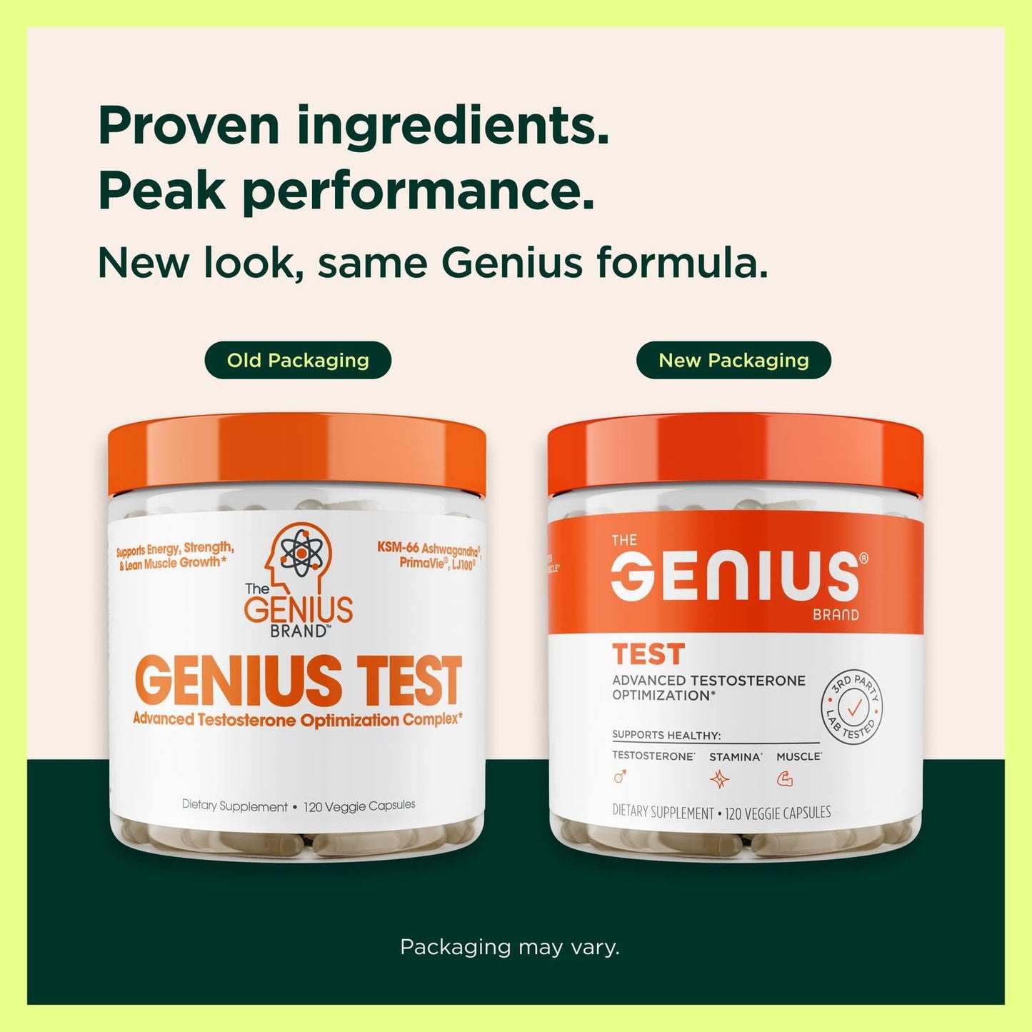 The Genius Brand Genius Test 150 Capsules