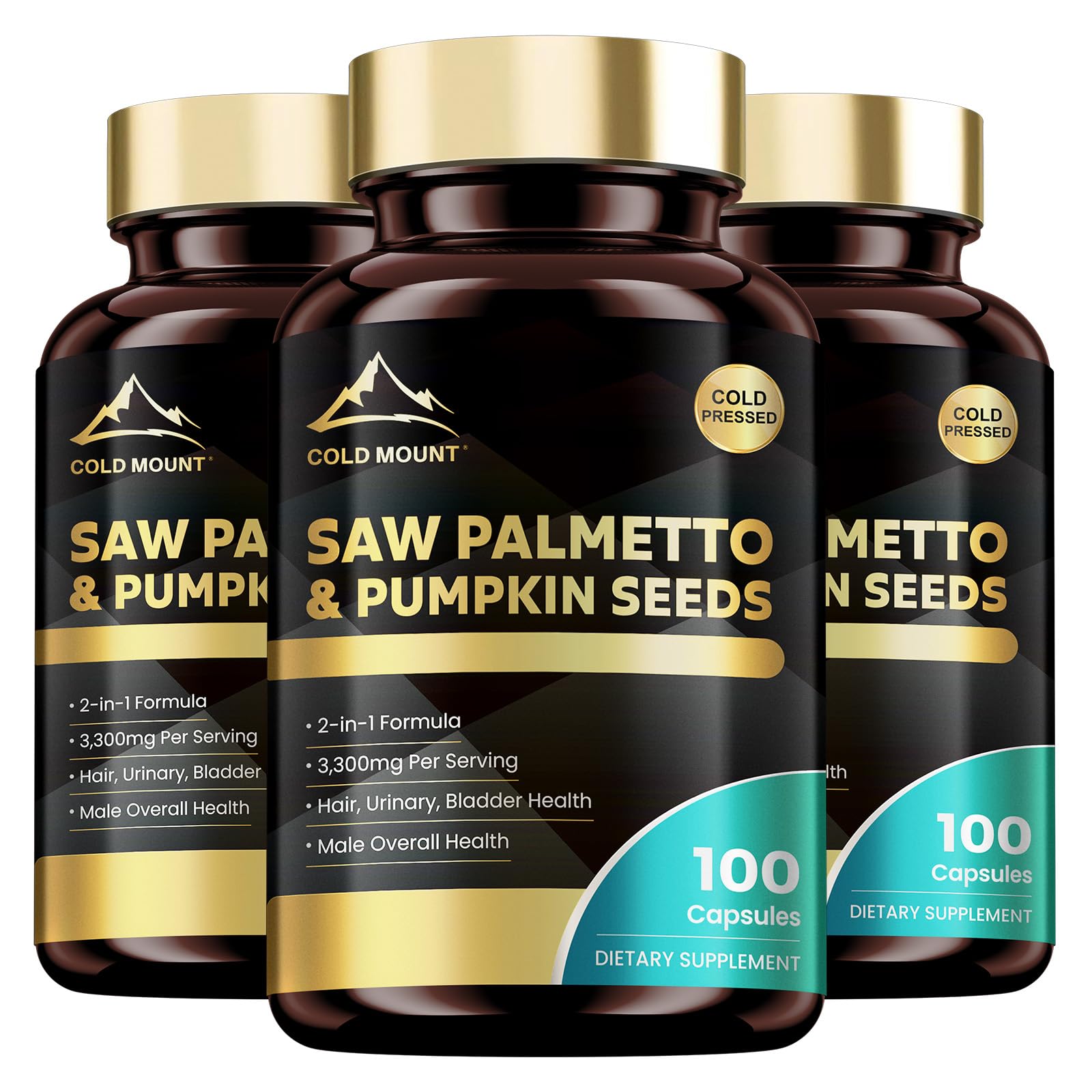 MEGNETA Saw Palmetto & Pumpkin Seed Oil 300 Capsules