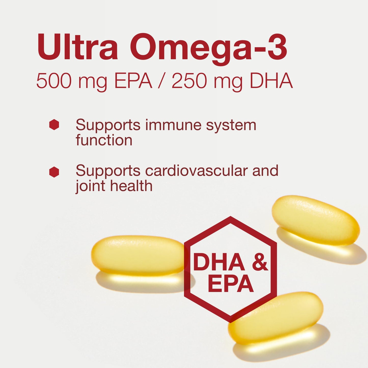 Protocol for Life Balance Ultra Omega-3-500mg EPA & 250mg DHA Softgels 90