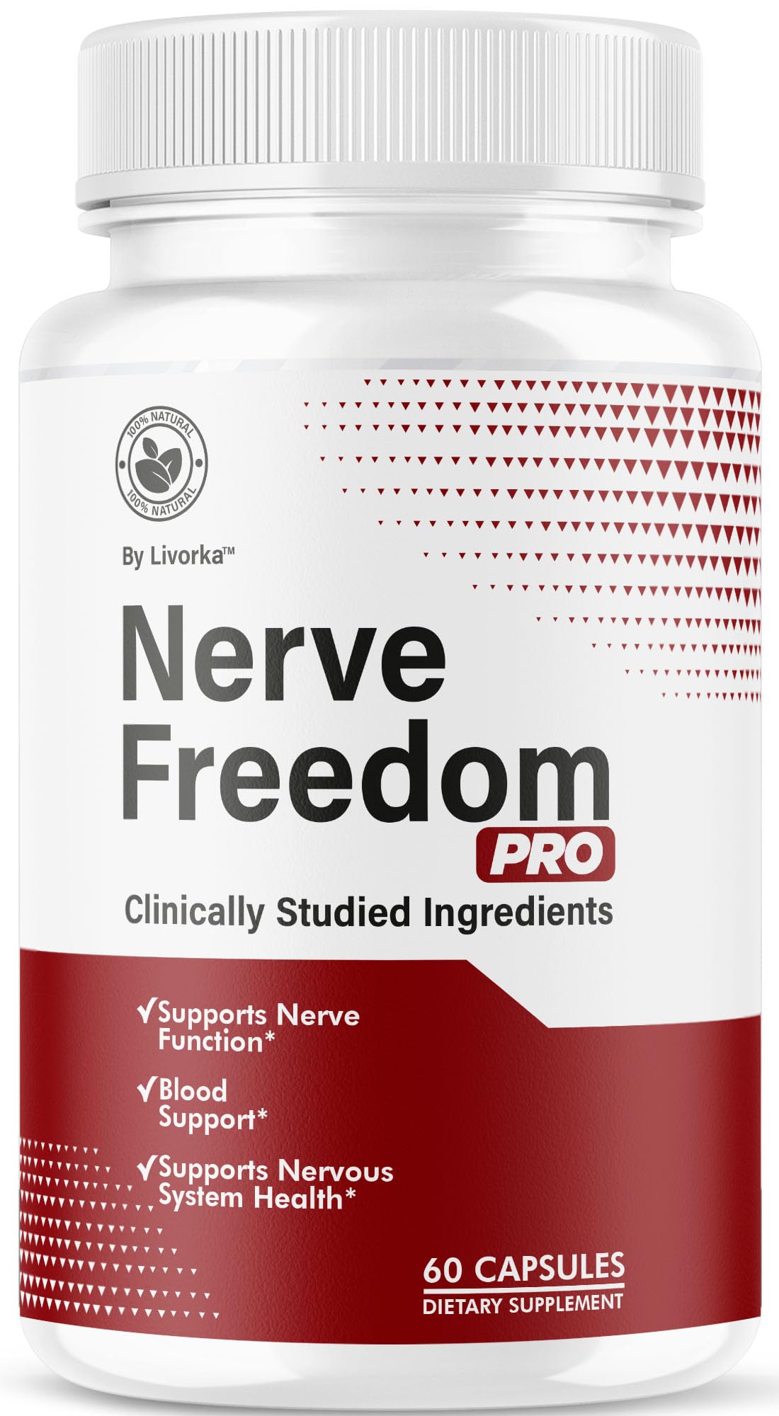 The Sunrise Brand Nerve Freedom Pro Capsules 60 Count