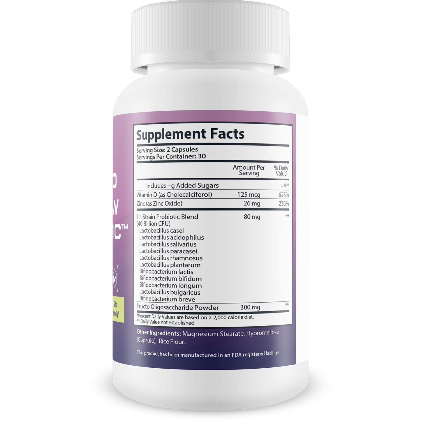 Generic KETO FLOW PROBIOTIC Capsule, 1 Count