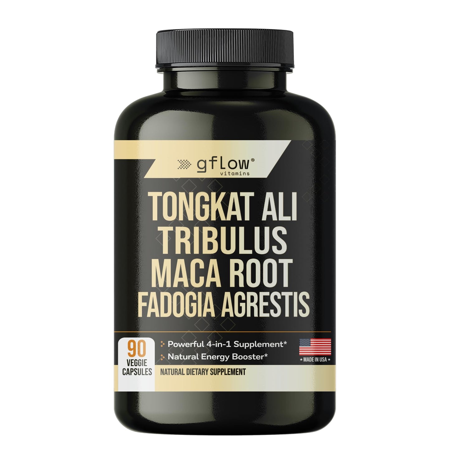 Gflow Vitamins Tongkat Ali Capsule 90 Count