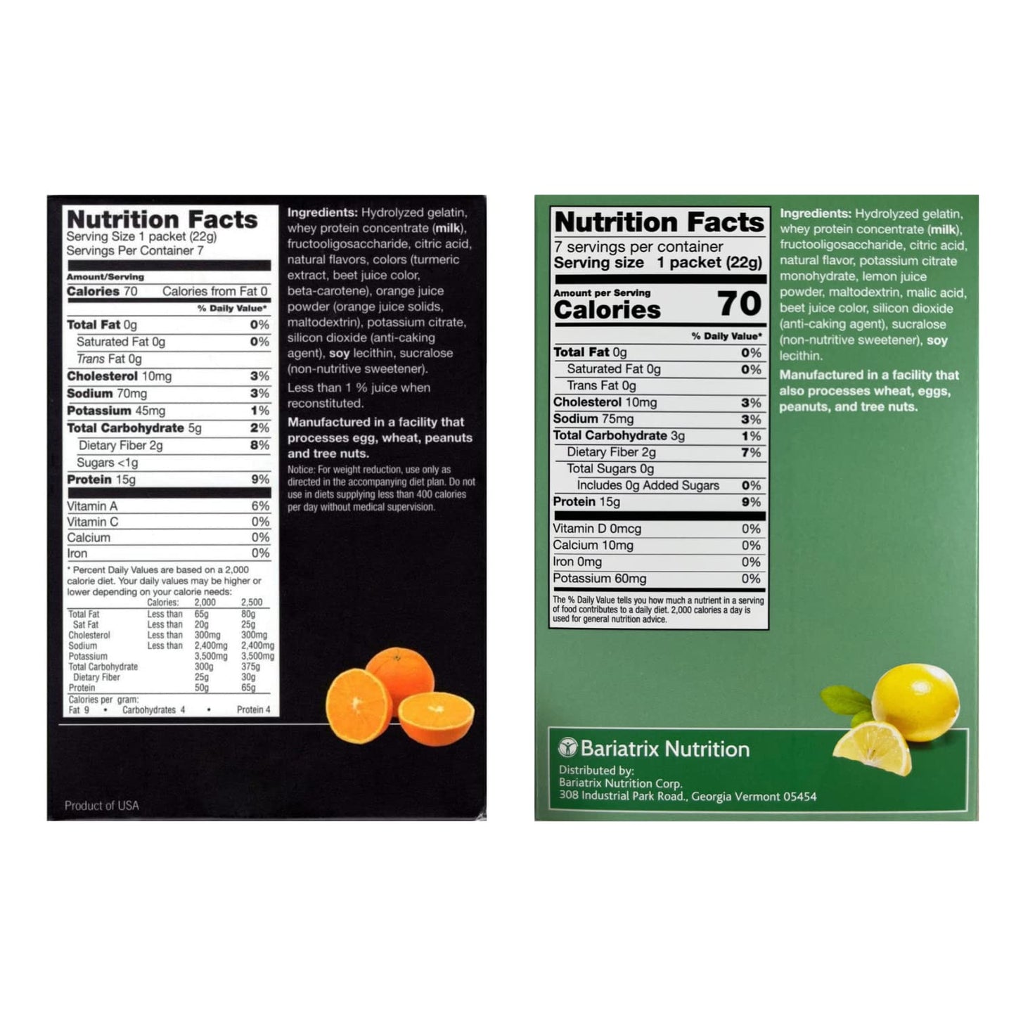 ProtiFit High Protein Orange & Pink Lemonade Fruit Drink Powder, 0.39 oz (Pack of 2)
