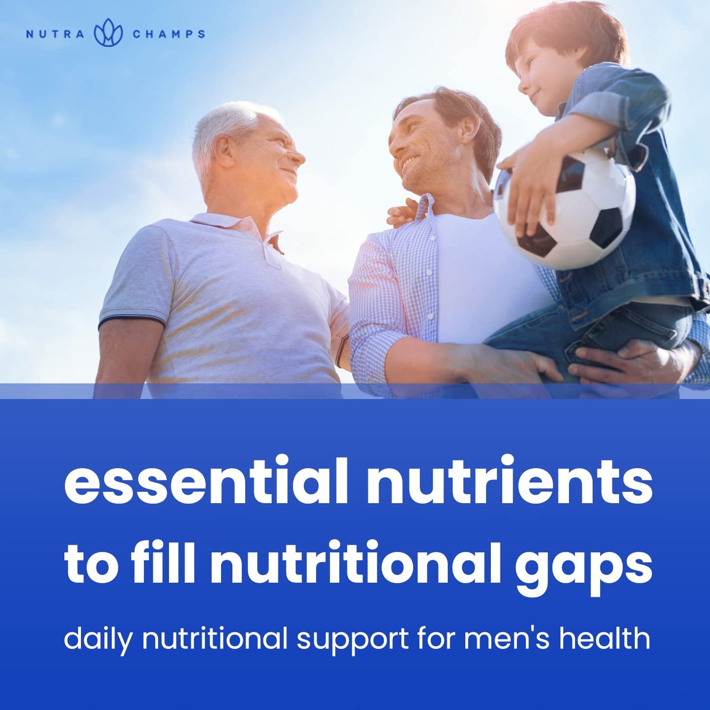 NutraChamps Multivitamin for Men Gummy 240 Count