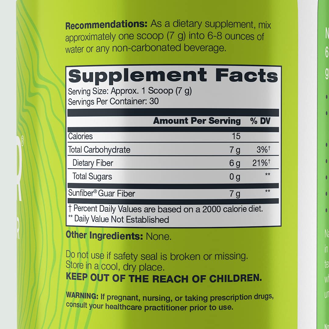 NATURE'S CALLING All-Natural Fiber Supplement Powder 7.4 oz