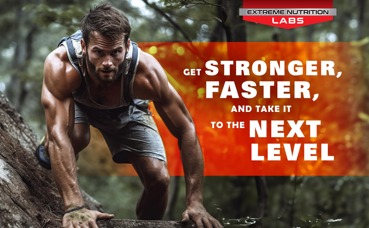 EXTREME NUTRITION LABS Hard Fox - #1 Ultimate Performance Tablet, 60 Count