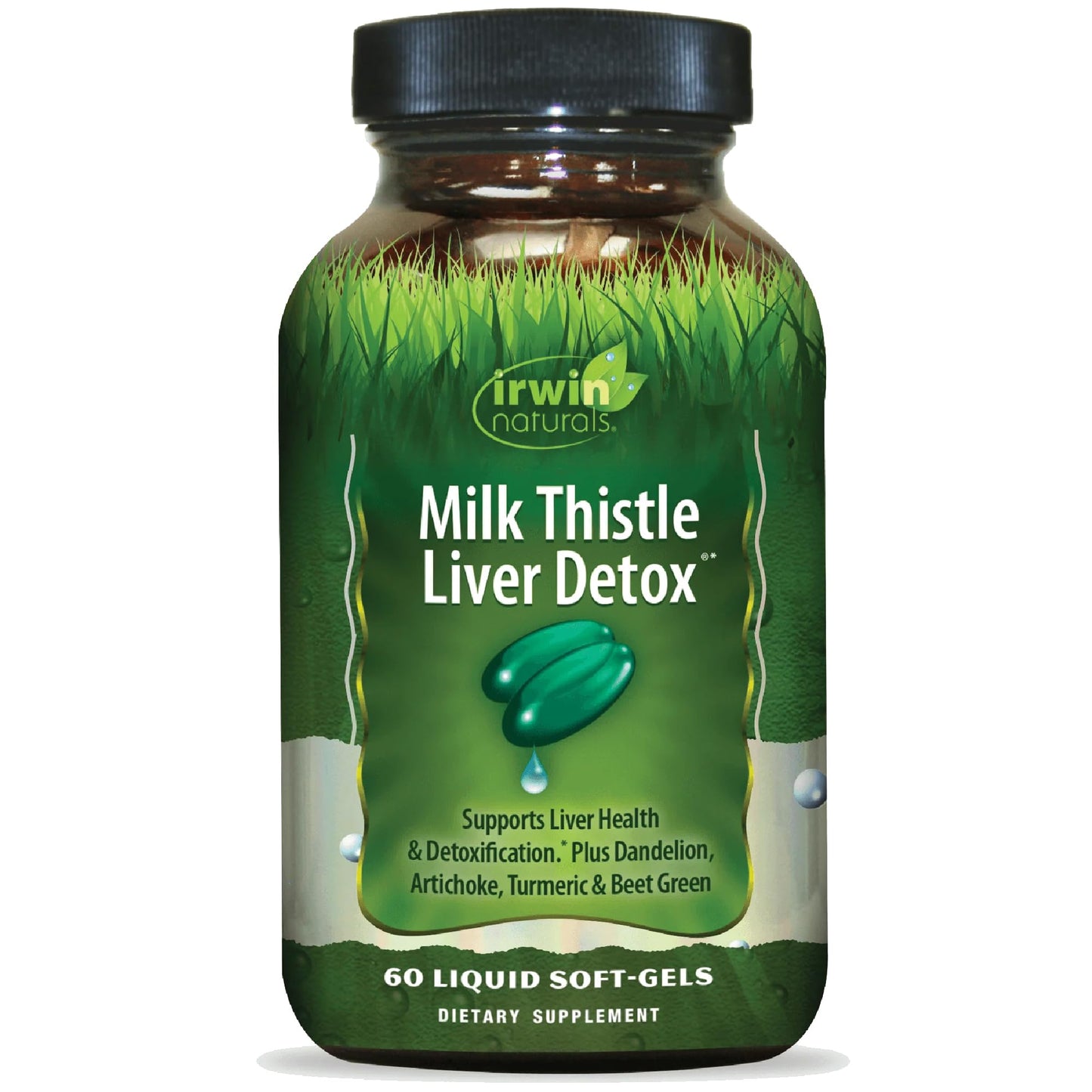 Irwin Naturals Milk Thistle Liver Detox Softgels 60 Count