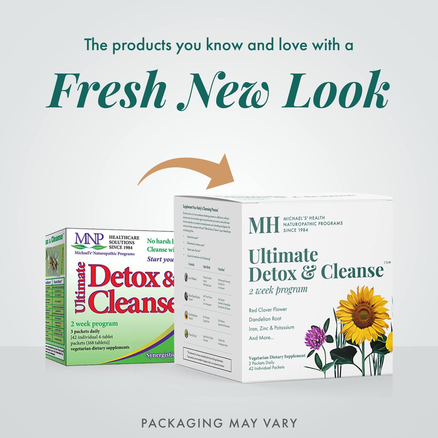 MICHAEL'S Health Naturopathic Programs Ultimate Detox & Cleanse 2 Week Program Tablet, 168 Count