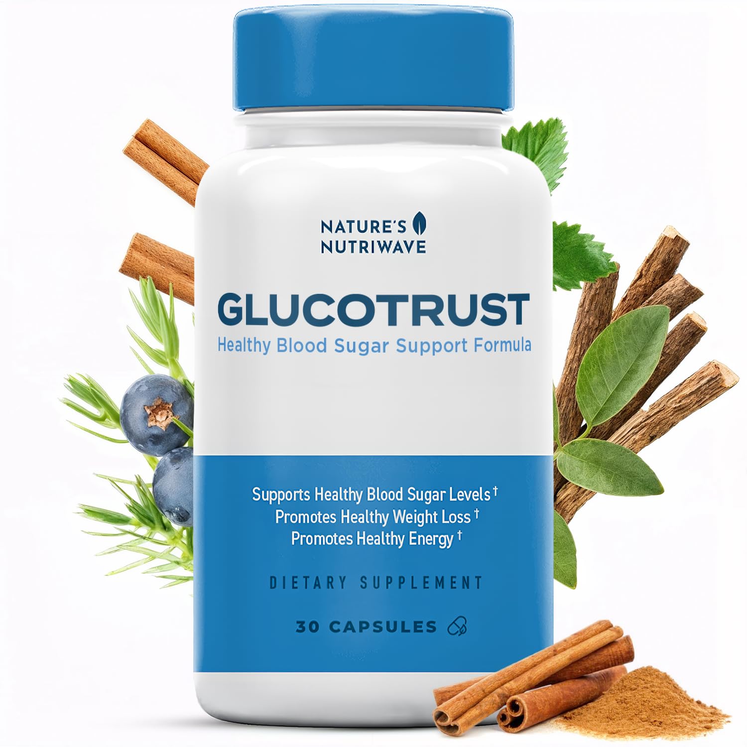 Nature’s NutriWave Glucotrust Capsules 30 Capsules