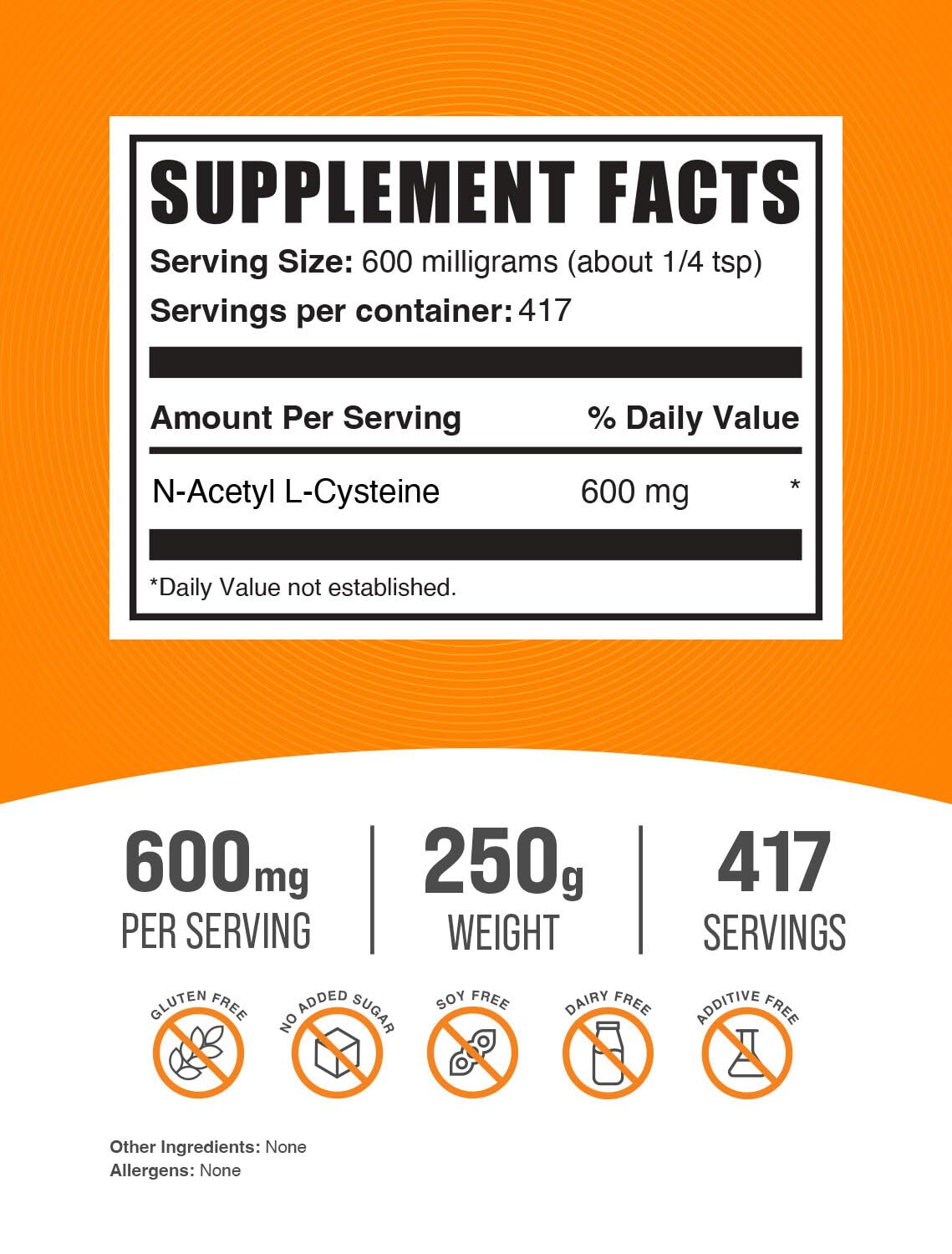 BulkSupplements NAC (N-Acetyl L-Cysteine) + Creatine Bundle Powder, 250 g + 500 g